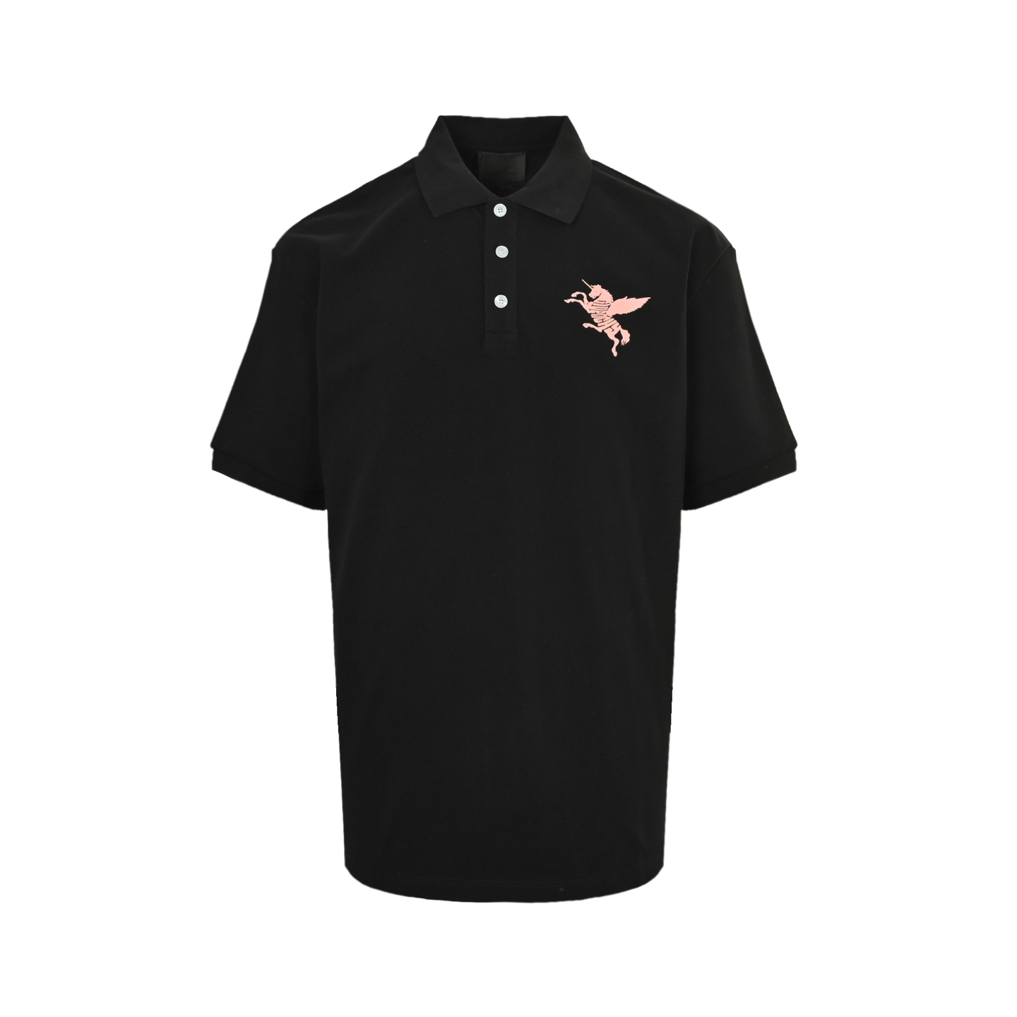 GIVENCHY/纪梵希 25ss 飞马独角兽印花Polo短袖