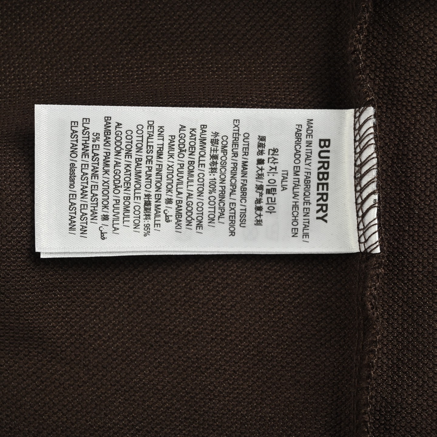 Burberry/巴宝莉 格纹翻领长袖Polo T恤-High Quatity Cheap Brand wholesale wholesaler seller Clothes Bags handbags Sneakers Top Fashion Clothing Shoes from China Factory Chinese suppliers best Quality Beautiful Price Burberry/巴宝莉 格纹翻领长袖Polo T恤