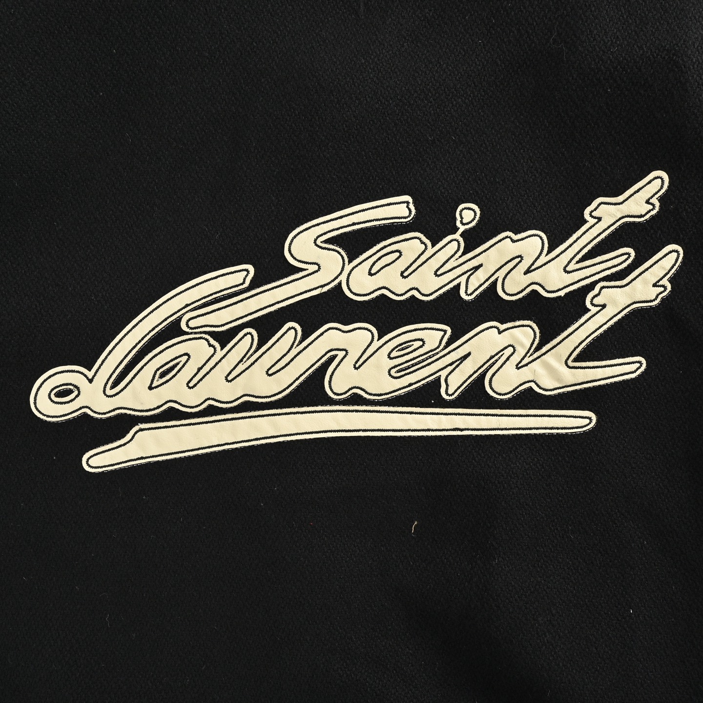 SaintLaurent/圣罗兰 真皮后背贴字棒球服外套-High Quatity Cheap Brand wholesale wholesaler seller Clothes Bags handbags Sneakers Top Fashion Clothing Shoes from China Factory Chinese suppliers best Quality Beautiful Price SaintLaurent/圣罗兰 真皮后背贴字棒球服外套