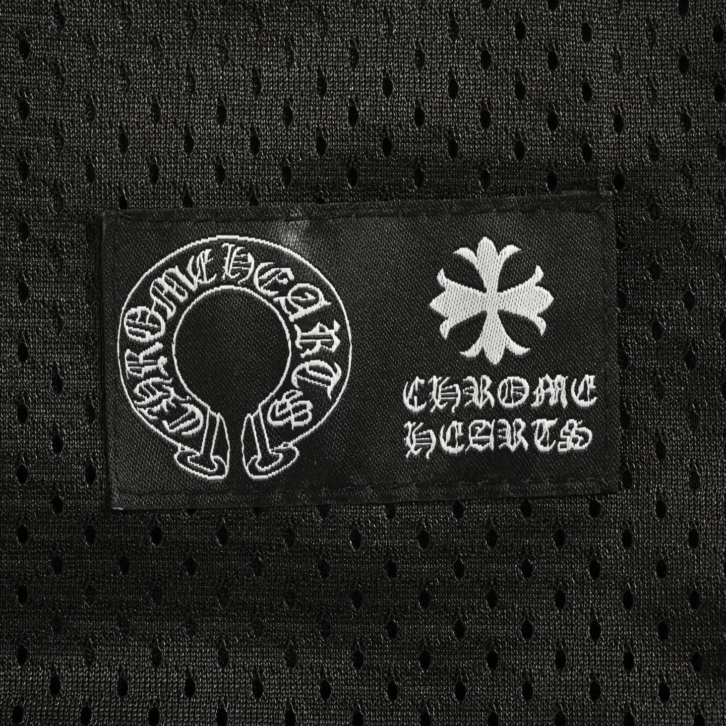 Chrome Hearts/克罗心 25Fw 梵文网眼双层冰球服长袖T恤