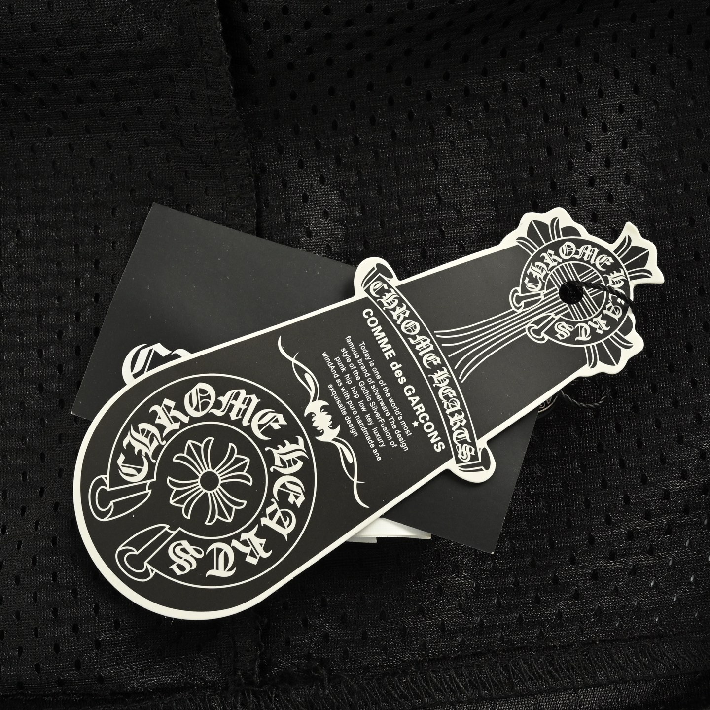 Chrome Hearts/克罗心 25Fw 梵文网眼双层冰球服长袖T恤