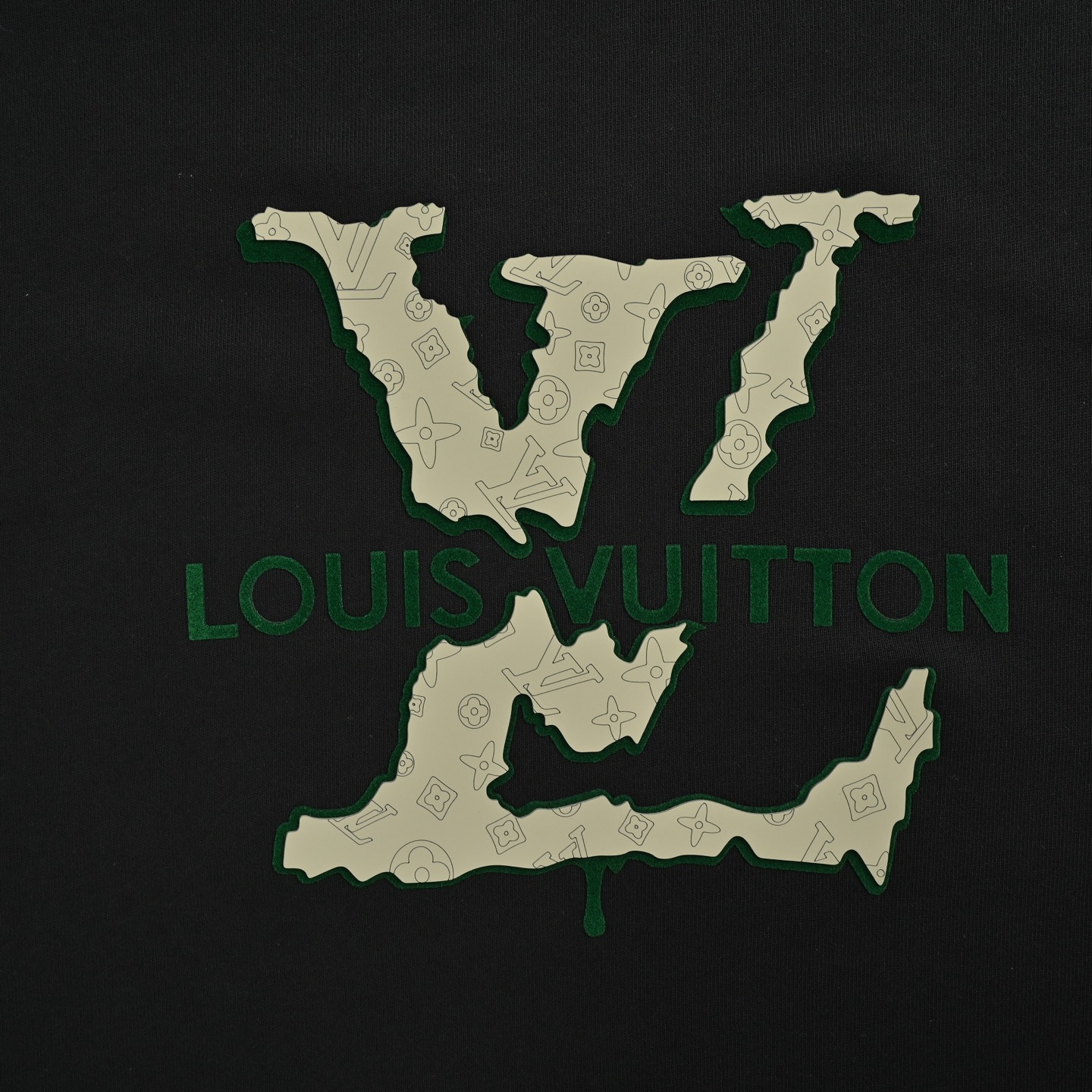 Louis Vuitton/路易威登 25Fw 植绒字母logo圆领卫衣-High Quatity Cheap Brand wholesale wholesaler seller Clothes Bags handbags Sneakers Top Fashion Clothing Shoes from China Factory Chinese suppliers best Quality Beautiful Price Louis Vuitton/路易威登 25Fw 植绒字母logo圆领卫衣