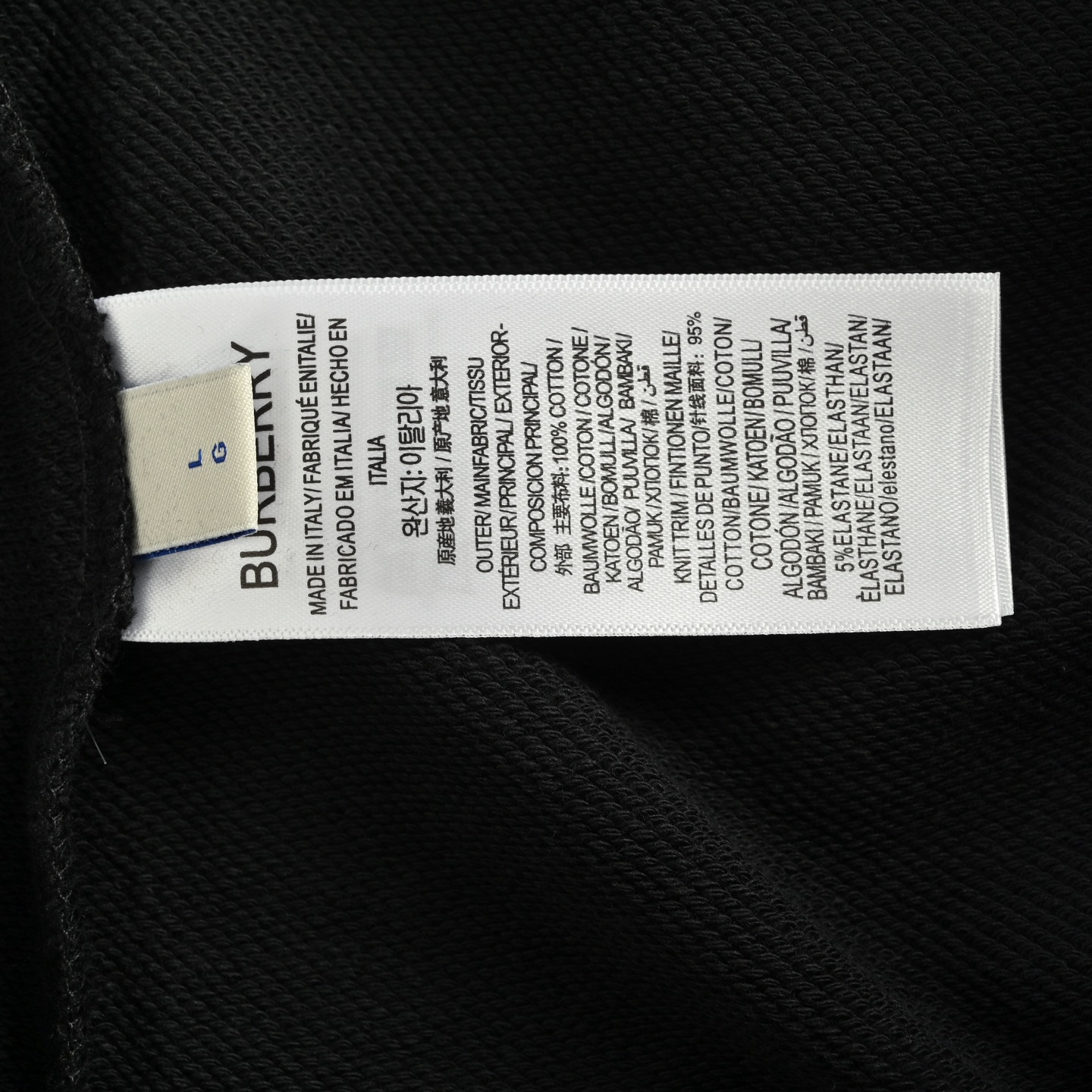 Burberry/巴宝莉 25Fw 蓝色战马印花圆领卫衣