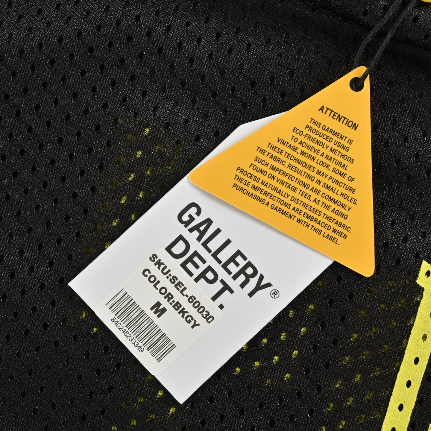 GALLERY DEPT 25FW 法文拼色网眼长袖-High Quatity Cheap Brand wholesale wholesaler seller Clothes Bags handbags Sneakers Top Fashion Clothing Shoes from China Factory Chinese suppliers best Quality Beautiful Price GALLERY DEPT 25FW 法文拼色网眼长袖