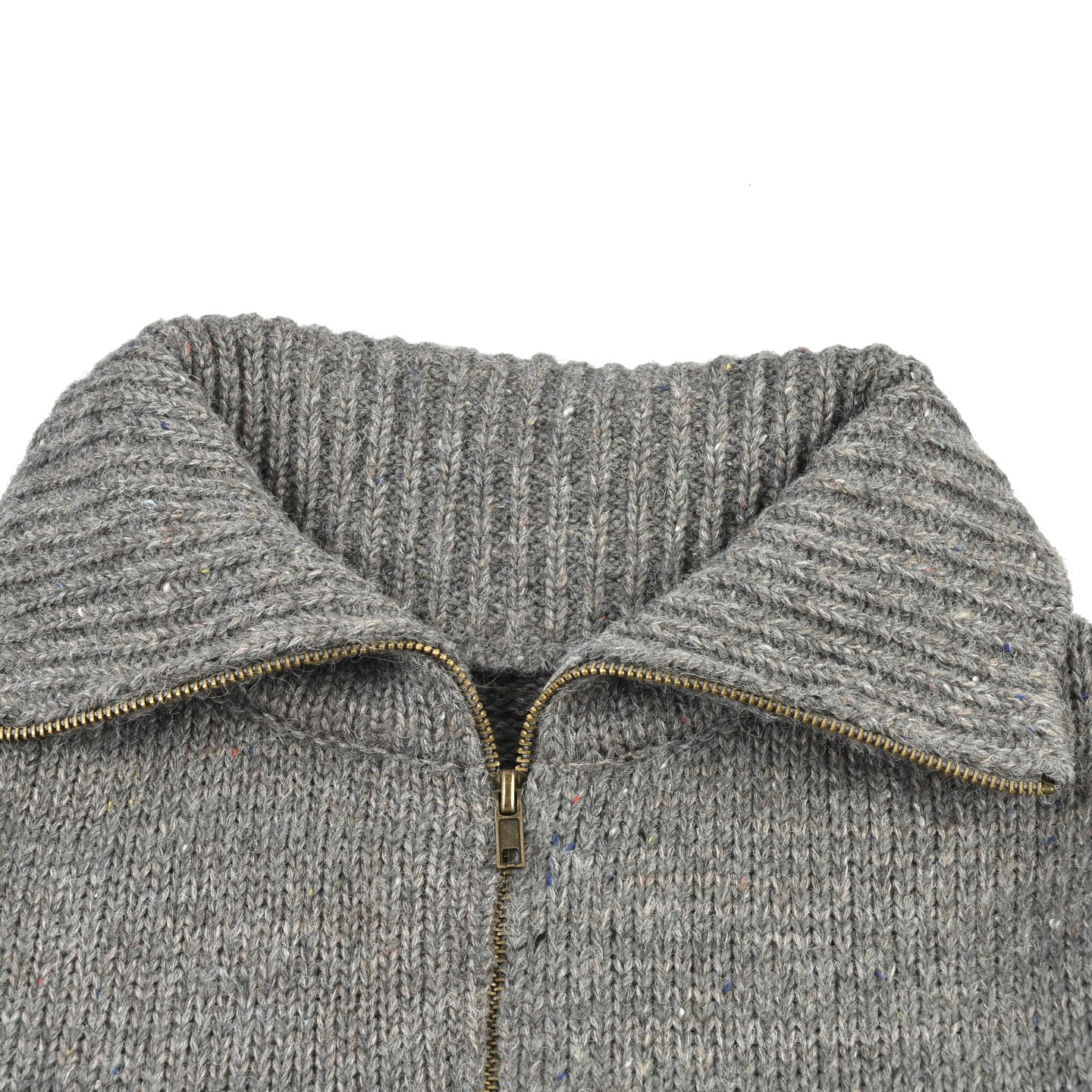 Maison Margiela/马吉拉 25Fw 灰系羊毛混纺半拉链毛衣-High Quatity Cheap Brand wholesale wholesaler seller Clothes Bags handbags Sneakers Top Fashion Clothing Shoes from China Factory Chinese suppliers best Quality Beautiful Price Maison Margiela/马吉拉 25Fw 灰系羊毛混纺半拉链毛衣
