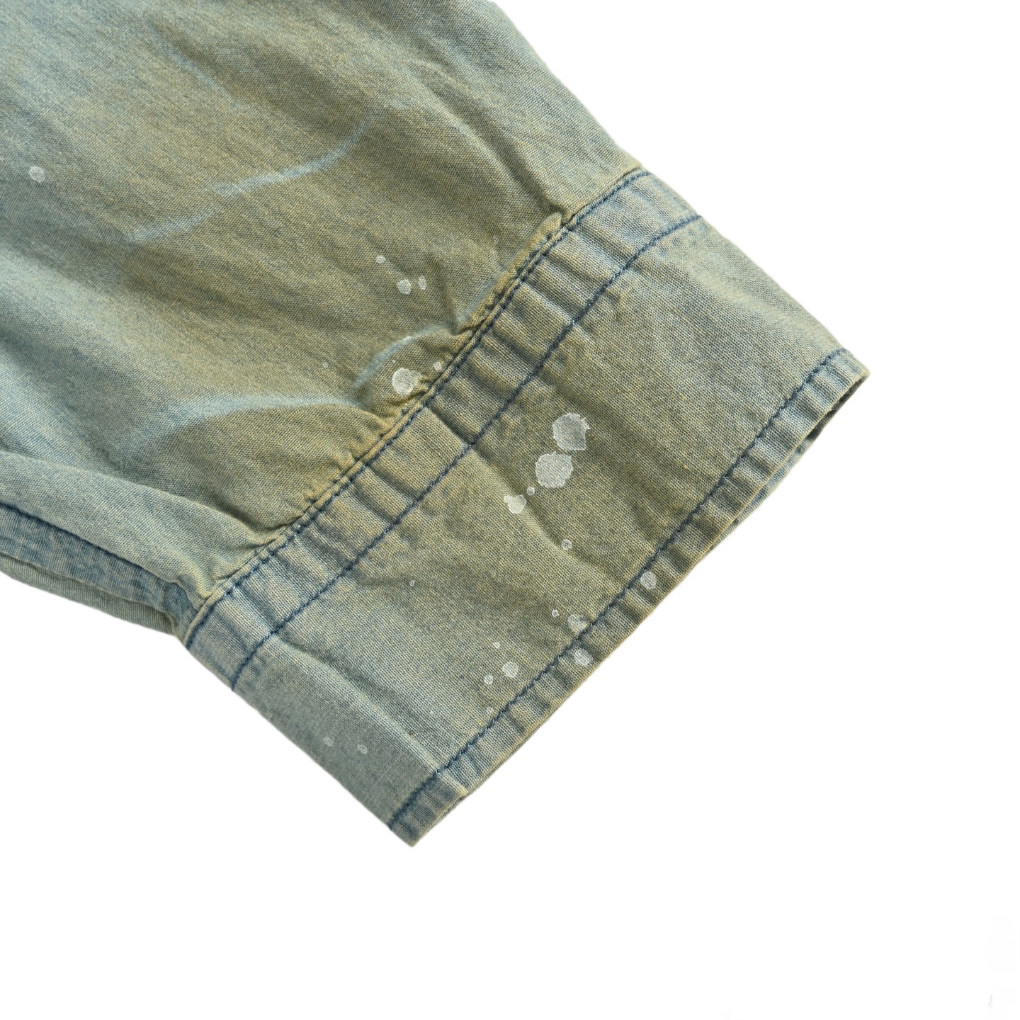 Acne Studios 25Fw 泼墨做旧牛仔长袖衬衫-High Quatity Cheap Brand wholesale wholesaler seller Clothes Bags handbags Sneakers Top Fashion Clothing Shoes from China Factory Chinese suppliers best Quality Beautiful Price Acne Studios 25Fw 泼墨做旧牛仔长袖衬衫