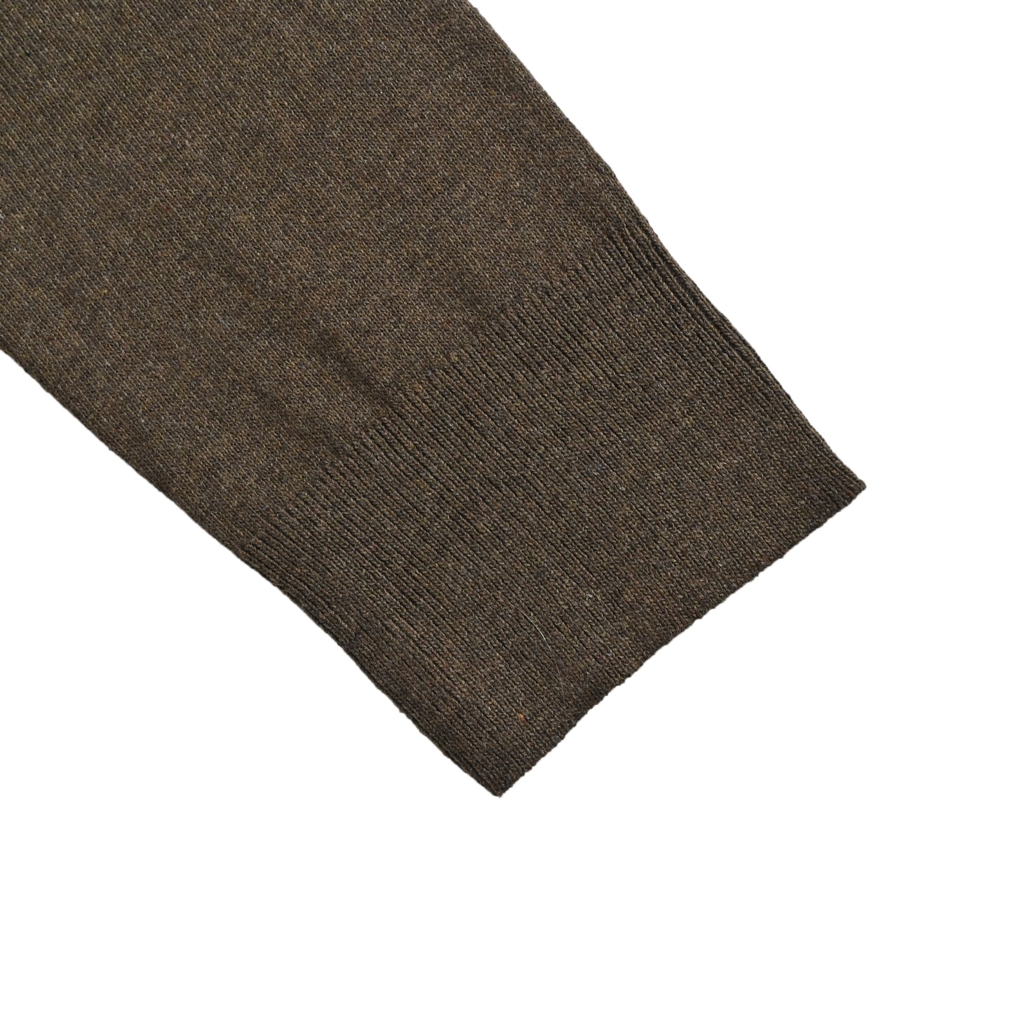 Maison Margiela/马吉拉 25Fw 麂皮补丁羊毛Polo毛衣