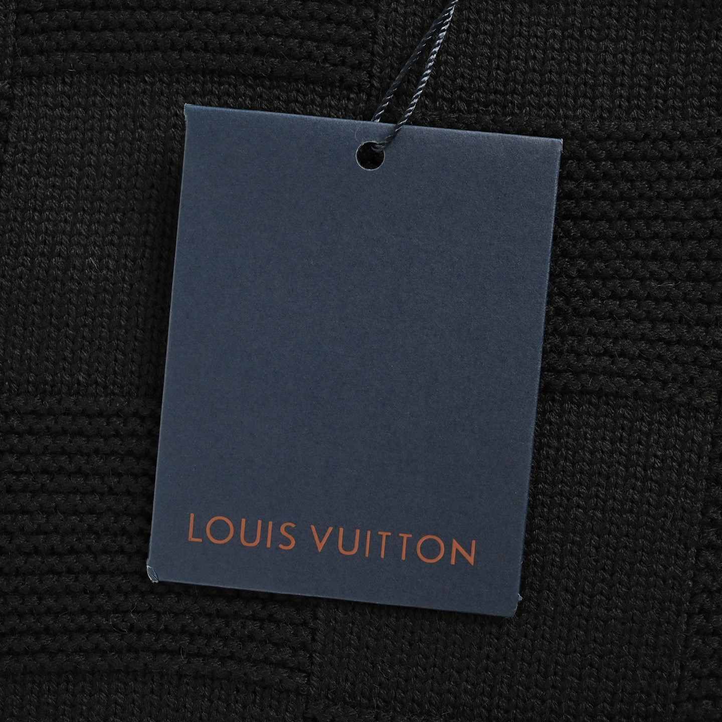 Louis Vuitton/路易威登 别针棋盘格圆领毛衣