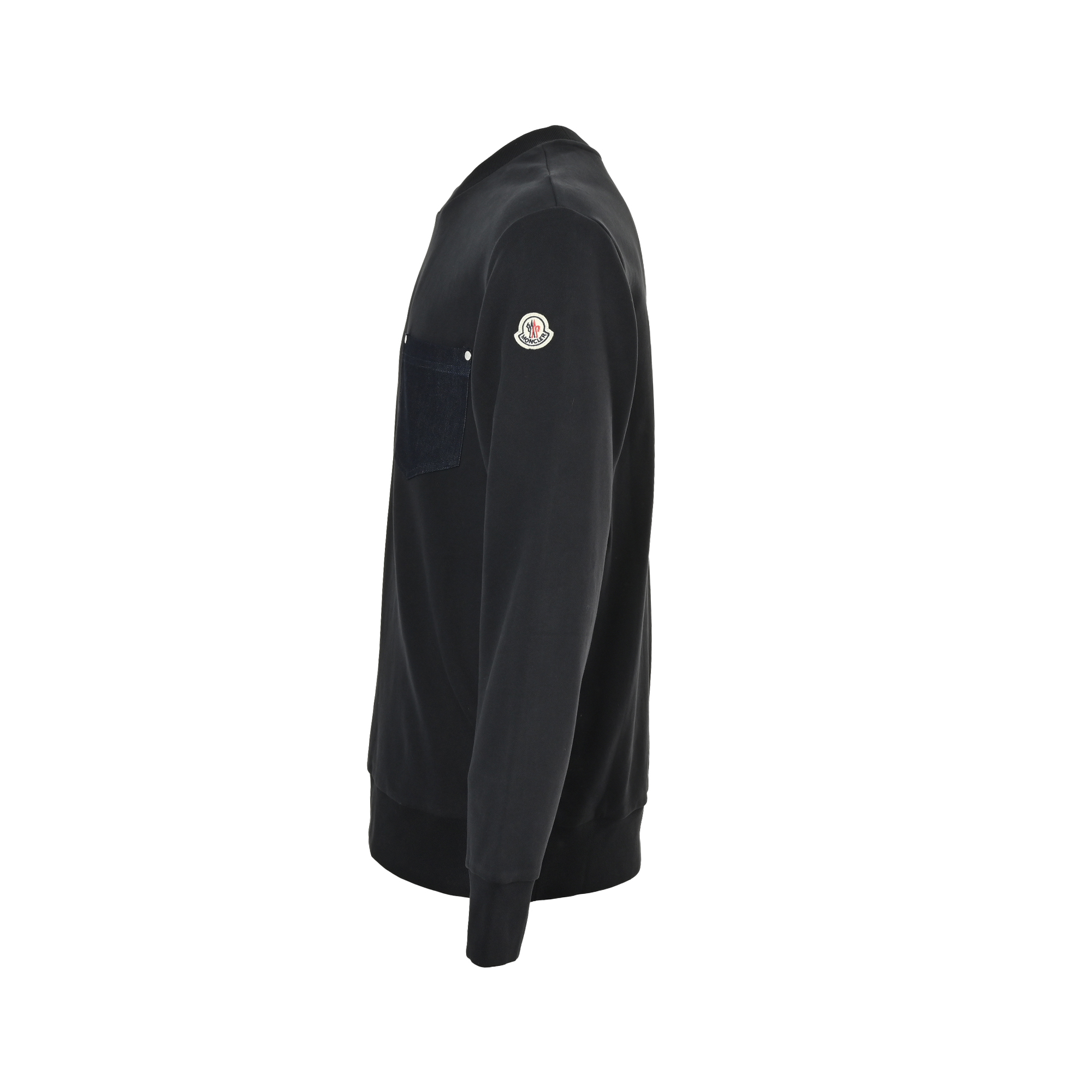 Moncler/蒙口 25Fw 牛仔口袋圆领卫衣 定制云纱水磨牛仔布-High Quatity Cheap Brand wholesale wholesaler seller Clothes Bags handbags Sneakers Top Fashion Clothing Shoes from China Factory Chinese suppliers best Quality Beautiful Price Moncler/蒙口 25Fw 牛仔口袋圆领卫衣 定制云纱水磨牛仔布