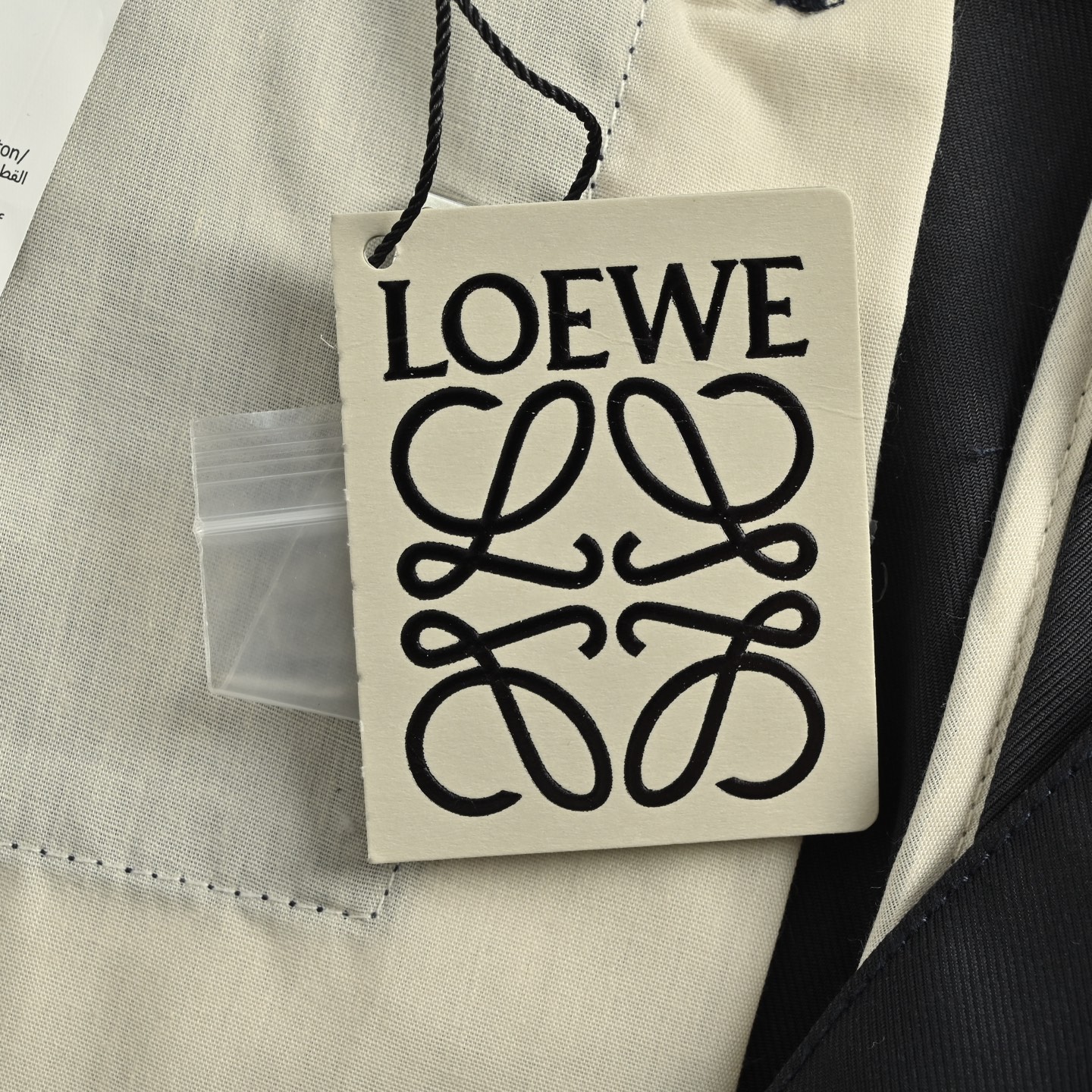 Loewe/罗意威 小标棉质斜纹布工装长裤