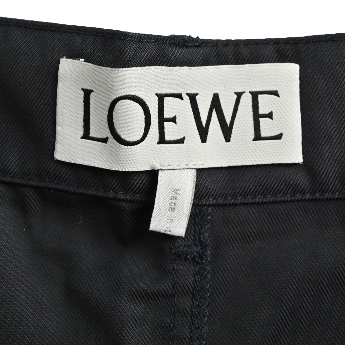 Loewe/罗意威 小标棉质斜纹布工装长裤