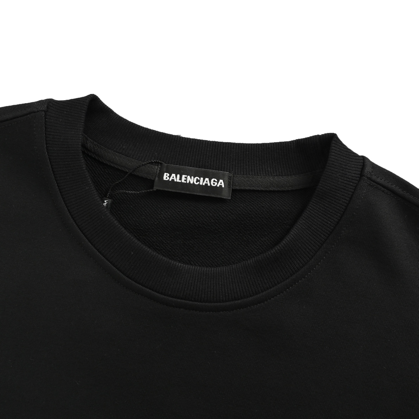 Balenciaga/巴黎世家 25Fw 拼色字母压胶圆领卫衣-High Quatity Cheap Brand wholesale wholesaler seller Clothes Bags handbags Sneakers Top Fashion Clothing Shoes from China Factory Chinese suppliers best Quality Beautiful Price Balenciaga/巴黎世家 25Fw 拼色字母压胶圆领卫衣