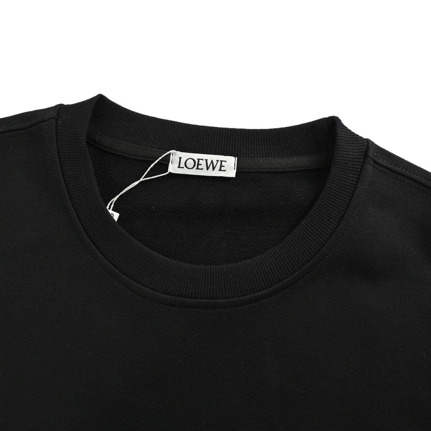 Loewe/罗意威 25Fw 昂跑联名压胶logo圆领卫-High Quatity Cheap Brand wholesale wholesaler seller Clothes Bags handbags Sneakers Top Fashion Clothing Shoes from China Factory Chinese suppliers best Quality Beautiful Price Loewe/罗意威 25Fw 昂跑联名压胶logo圆领卫
