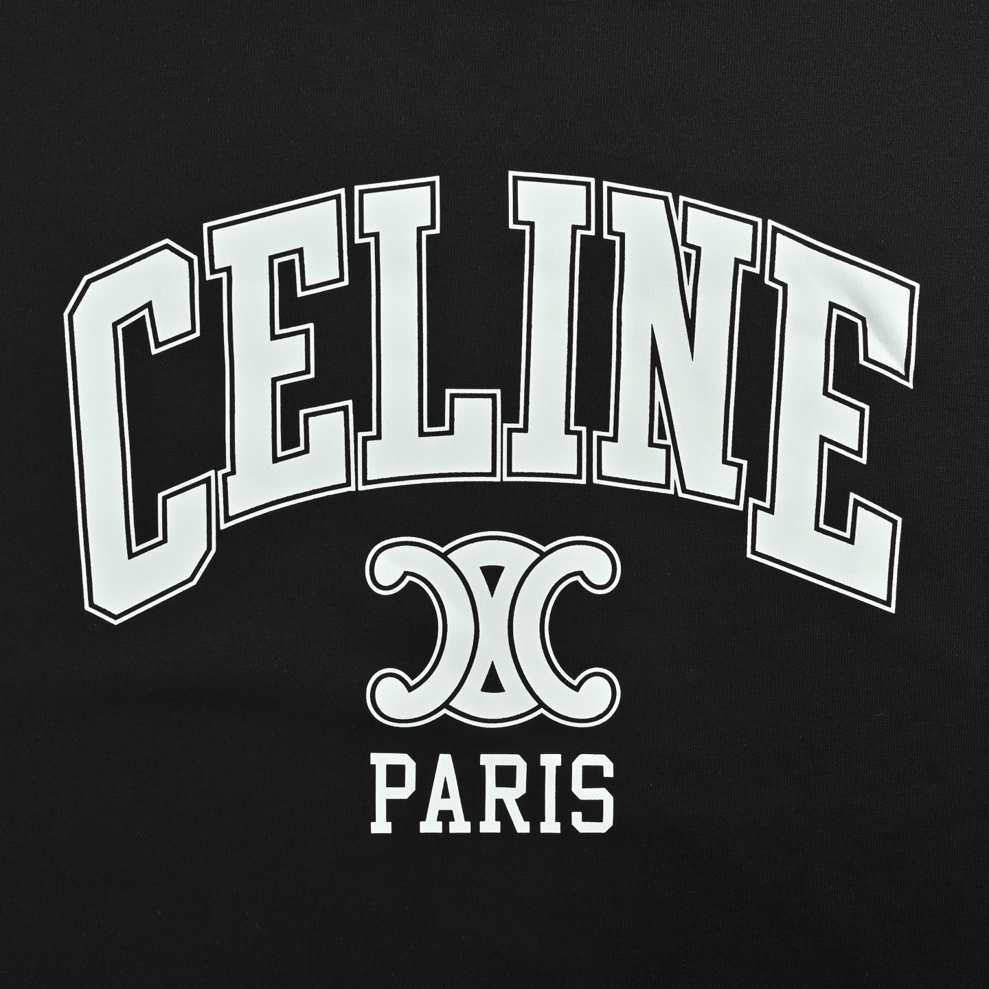 Celine/赛琳 25Fw 字母logo印花圆领卫衣-High Quatity Cheap Brand wholesale wholesaler seller Clothes Bags handbags Sneakers Top Fashion Clothing Shoes from China Factory Chinese suppliers best Quality Beautiful Price Celine/赛琳 25Fw 字母logo印花圆领卫衣