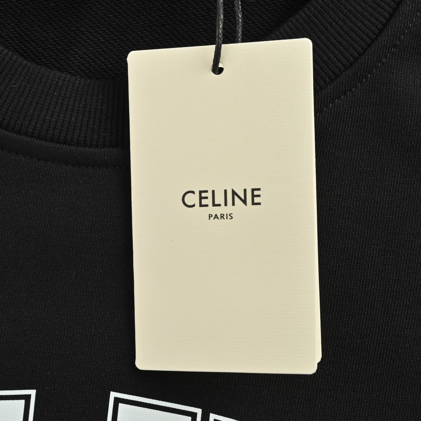 Celine/赛琳 25Fw 字母logo印花圆领卫衣-High Quatity Cheap Brand wholesale wholesaler seller Clothes Bags handbags Sneakers Top Fashion Clothing Shoes from China Factory Chinese suppliers best Quality Beautiful Price Celine/赛琳 25Fw 字母logo印花圆领卫衣