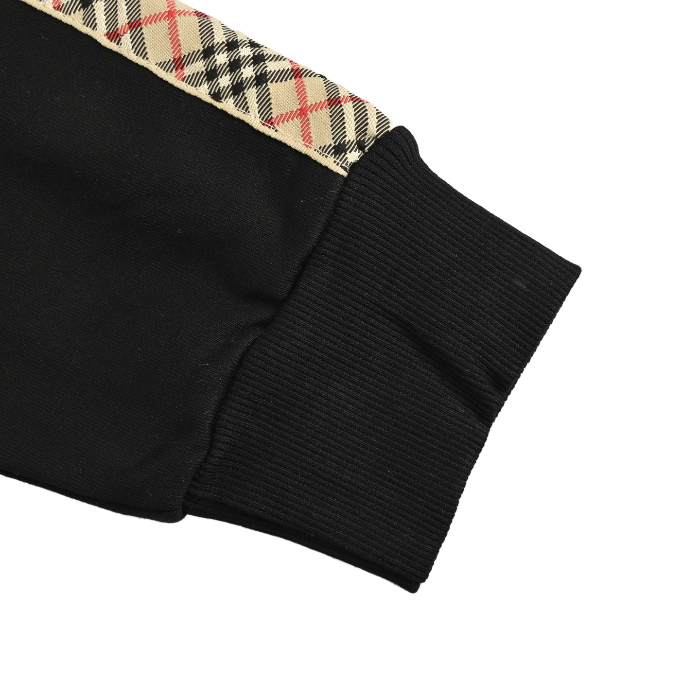 Burberry/巴宝莉 格纹织带战马刺绣拉链连帽外套-High Quatity Cheap Brand wholesale wholesaler seller Clothes Bags handbags Sneakers Top Fashion Clothing Shoes from China Factory Chinese suppliers best Quality Beautiful Price Burberry/巴宝莉 格纹织带战马刺绣拉链连帽外套