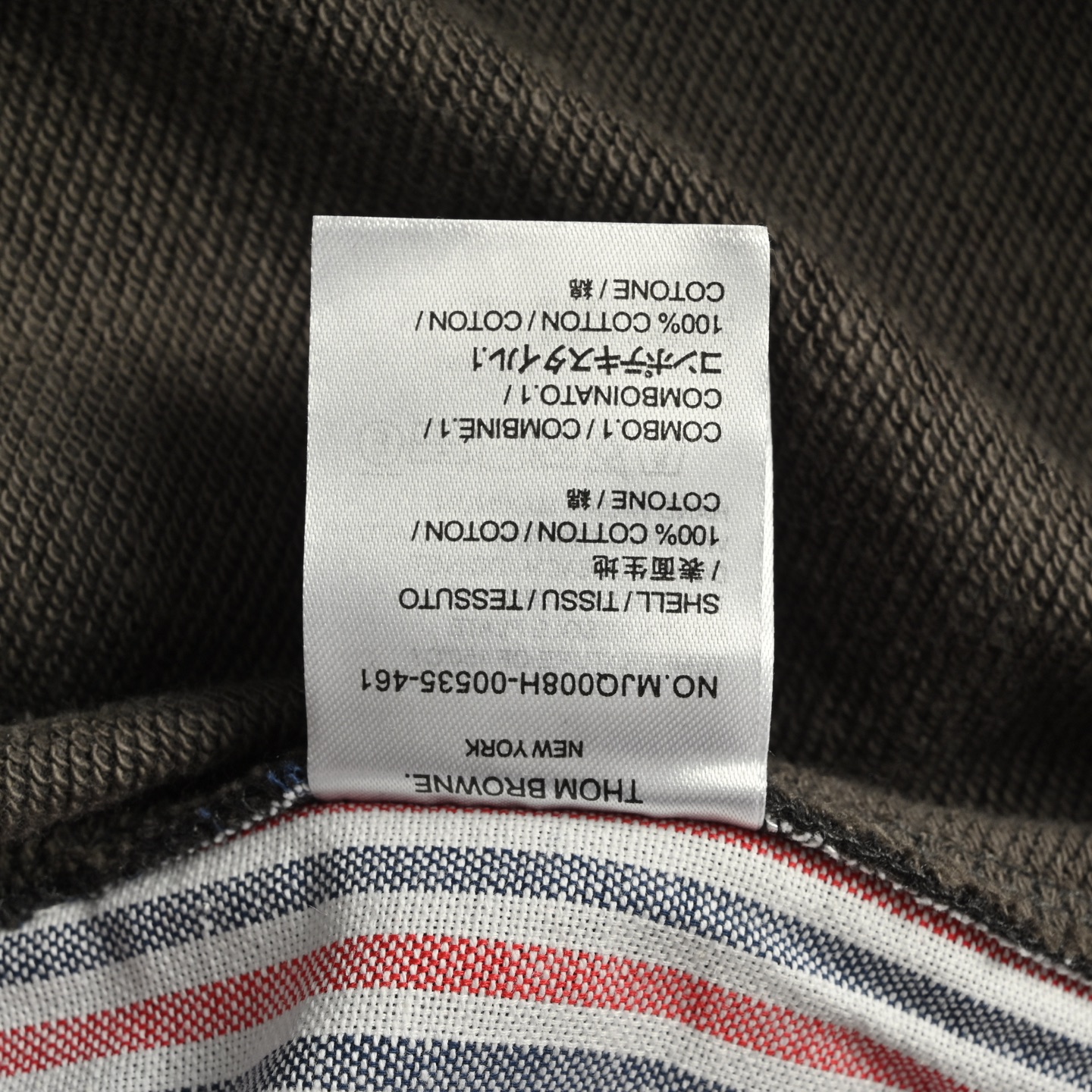 Thom Browne/汤姆布朗 经典色织竖腿长裤-High Quatity Cheap Brand wholesale wholesaler seller Clothes Bags handbags Sneakers Top Fashion Clothing Shoes from China Factory Chinese suppliers best Quality Beautiful Price Thom Browne/汤姆布朗 经典色织竖腿长裤