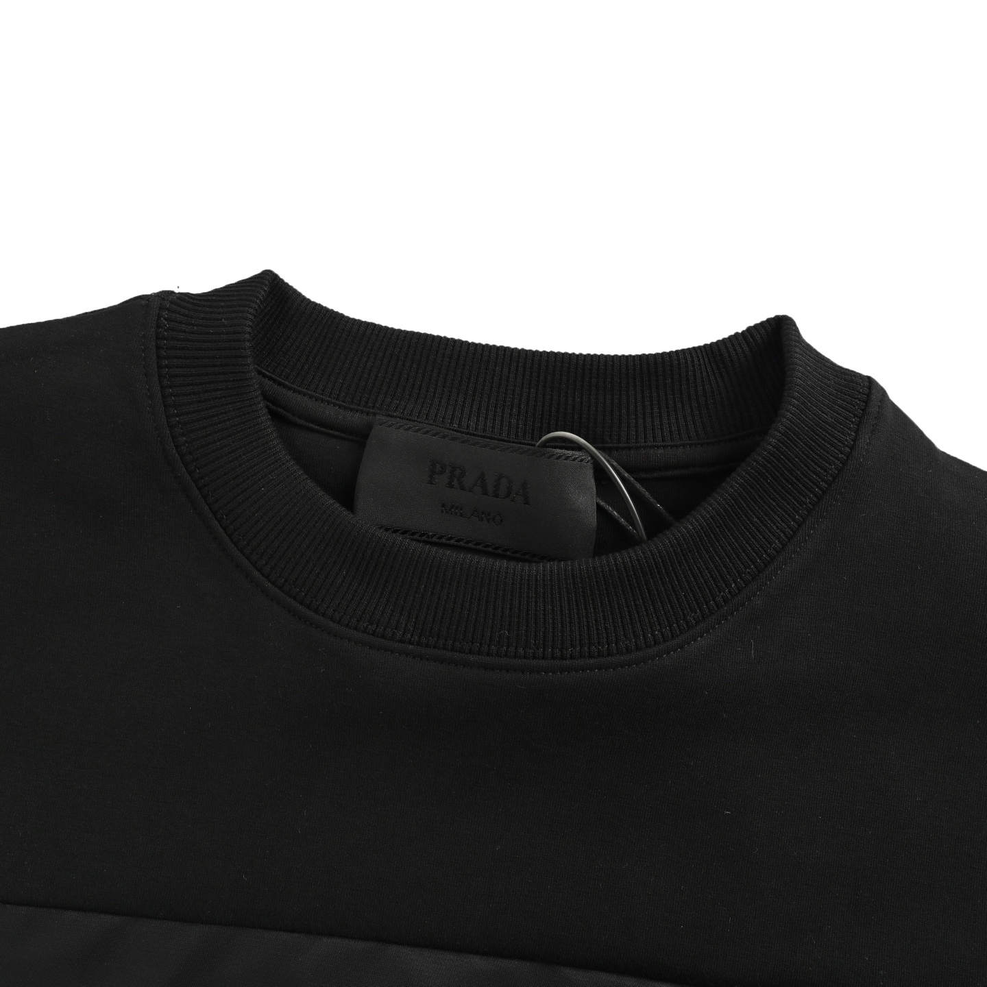 Prada/普拉达 拼接拉链圆领卫衣-High Quatity Cheap Brand wholesale wholesaler seller Clothes Bags handbags Sneakers Top Fashion Clothing Shoes from China Factory Chinese suppliers best Quality Beautiful Price Prada/普拉达 拼接拉链圆领卫衣