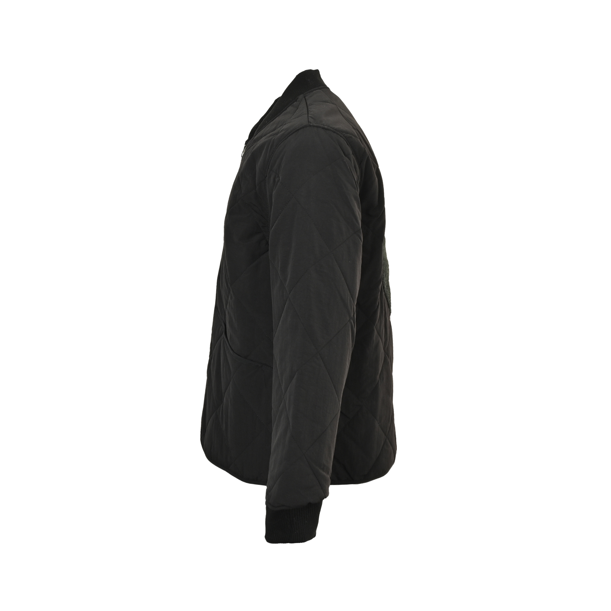 Stussy/斯图西 黑八台球拉链棉服夹克外套