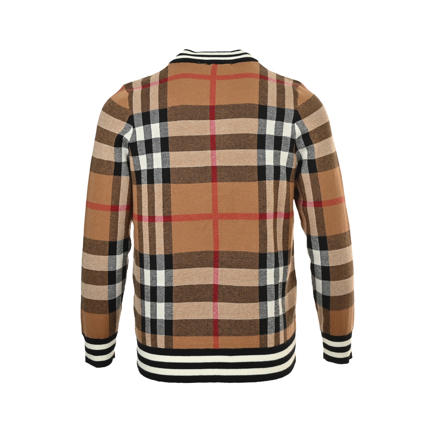 Burberry/巴宝莉 经典条纹格子拉链毛衣针织开衫-High Quatity Cheap Brand wholesale wholesaler seller Clothes Bags handbags Sneakers Top Fashion Clothing Shoes from China Factory Chinese suppliers best Quality Beautiful Price Burberry/巴宝莉 经典条纹格子拉链毛衣针织开衫
