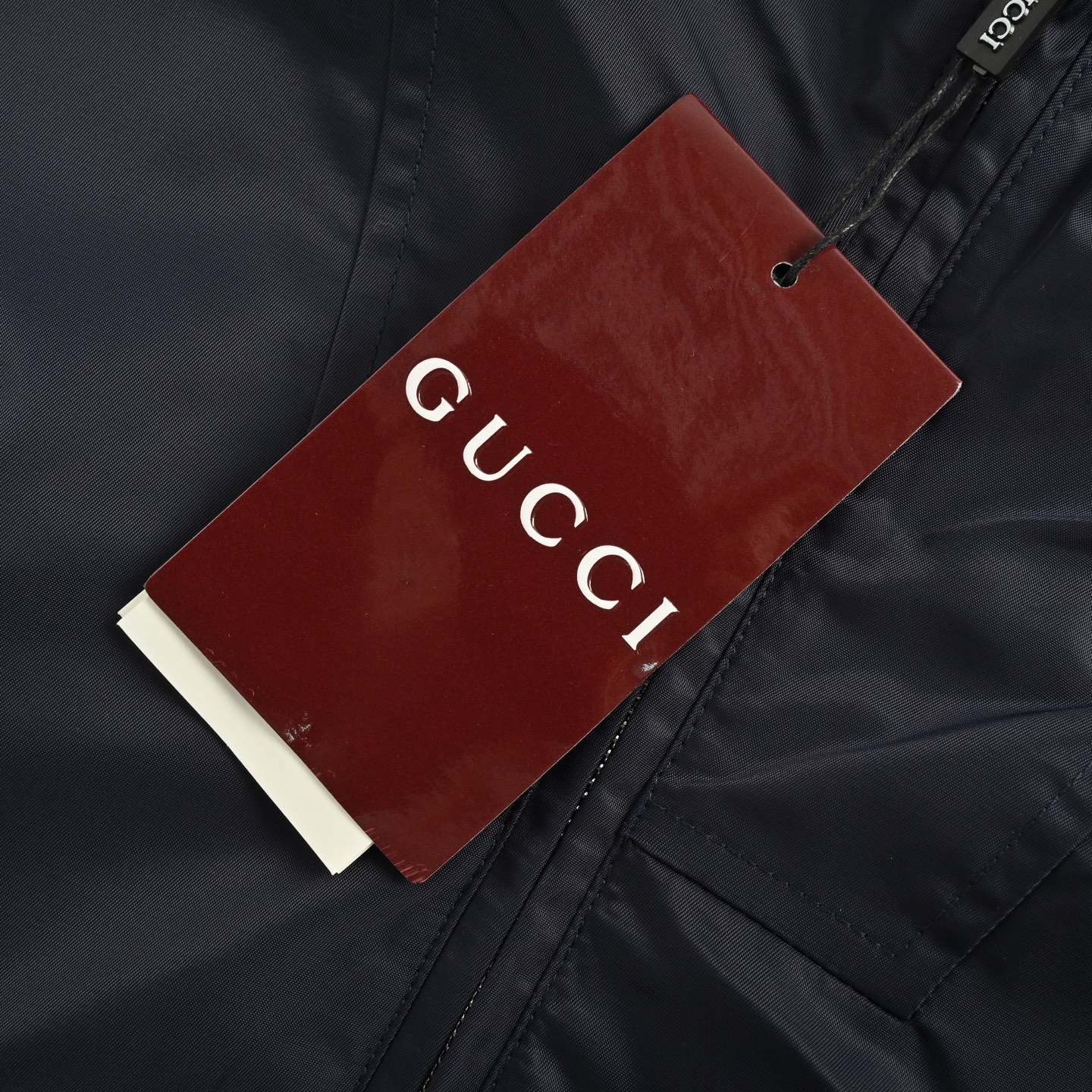 Gucci/古驰 斜纹尼龙防风领连帽外套