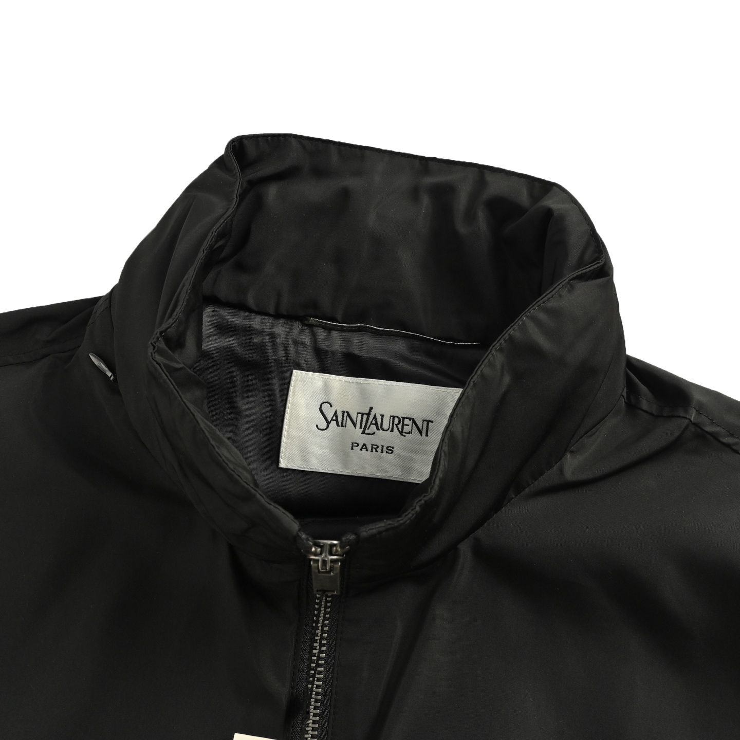 SaintLaurent/圣罗兰 字母小标隐藏帽尼龙夹克外套-High Quatity Cheap Brand wholesale wholesaler seller Clothes Bags handbags Sneakers Top Fashion Clothing Shoes from China Factory Chinese suppliers best Quality Beautiful Price SaintLaurent/圣罗兰 字母小标隐藏帽尼龙夹克外套