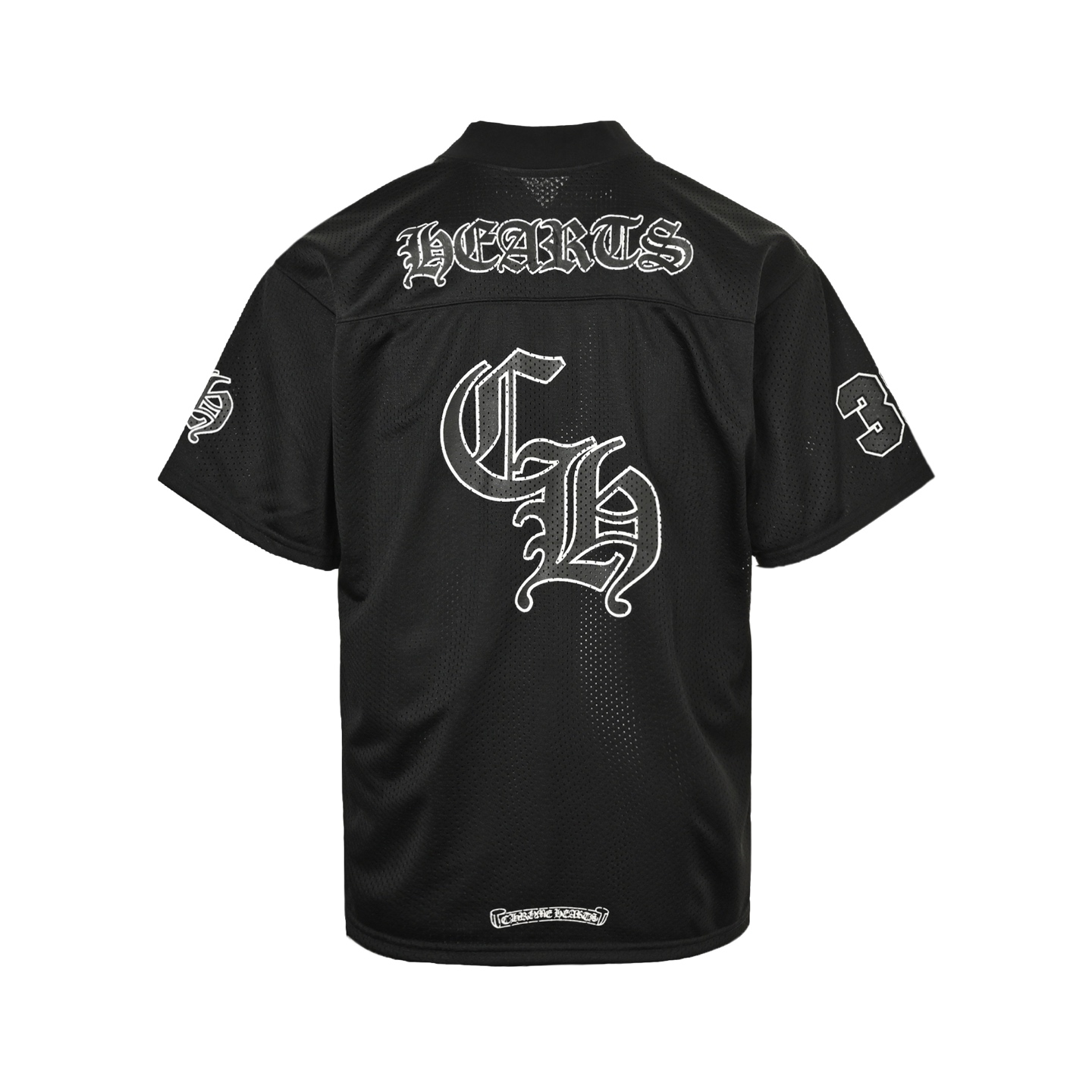 Chrome Hearts/克罗心 25ss 梵文网眼冰球服短袖-High Quatity Cheap Brand wholesale wholesaler seller Clothes Bags handbags Sneakers Top Fashion Clothing Shoes from China Factory Chinese suppliers best Quality Beautiful Price Chrome Hearts/克罗心 25ss 梵文网眼冰球服短袖