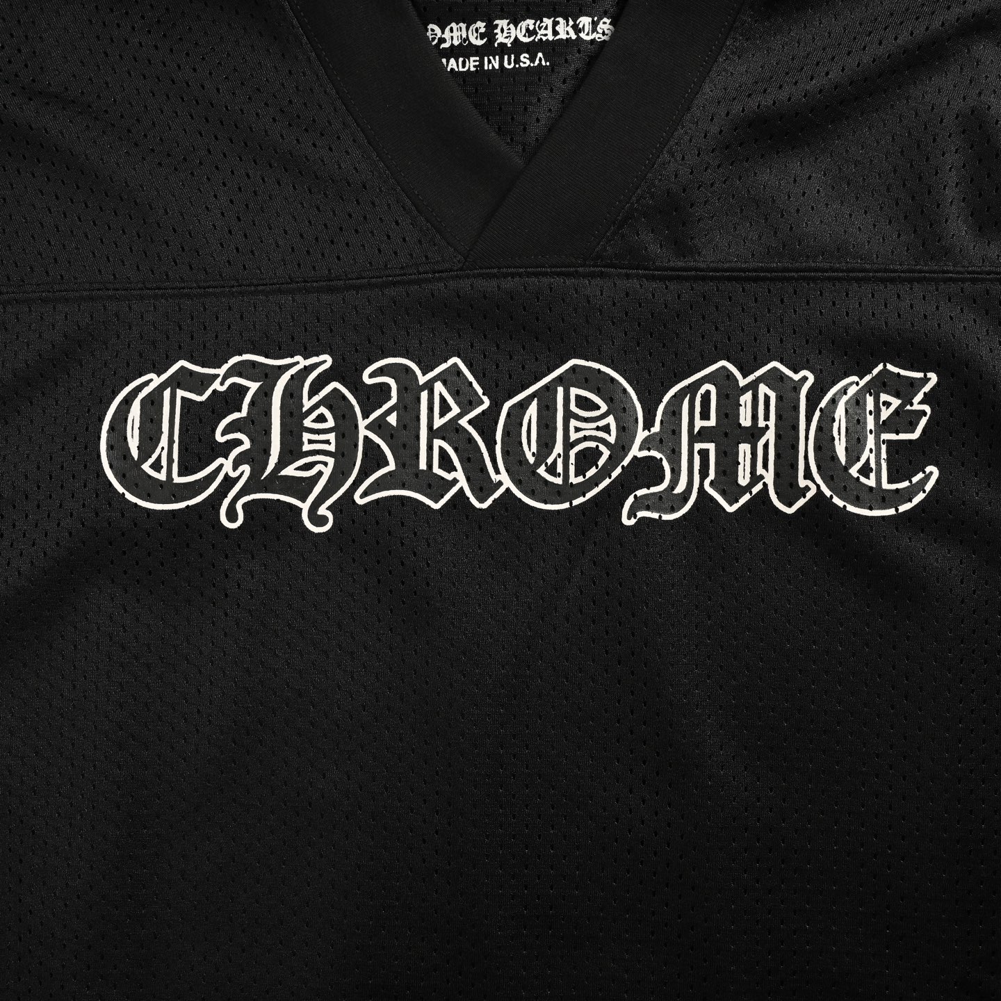 Chrome Hearts/克罗心 25ss 梵文网眼冰球服短袖-High Quatity Cheap Brand wholesale wholesaler seller Clothes Bags handbags Sneakers Top Fashion Clothing Shoes from China Factory Chinese suppliers best Quality Beautiful Price Chrome Hearts/克罗心 25ss 梵文网眼冰球服短袖