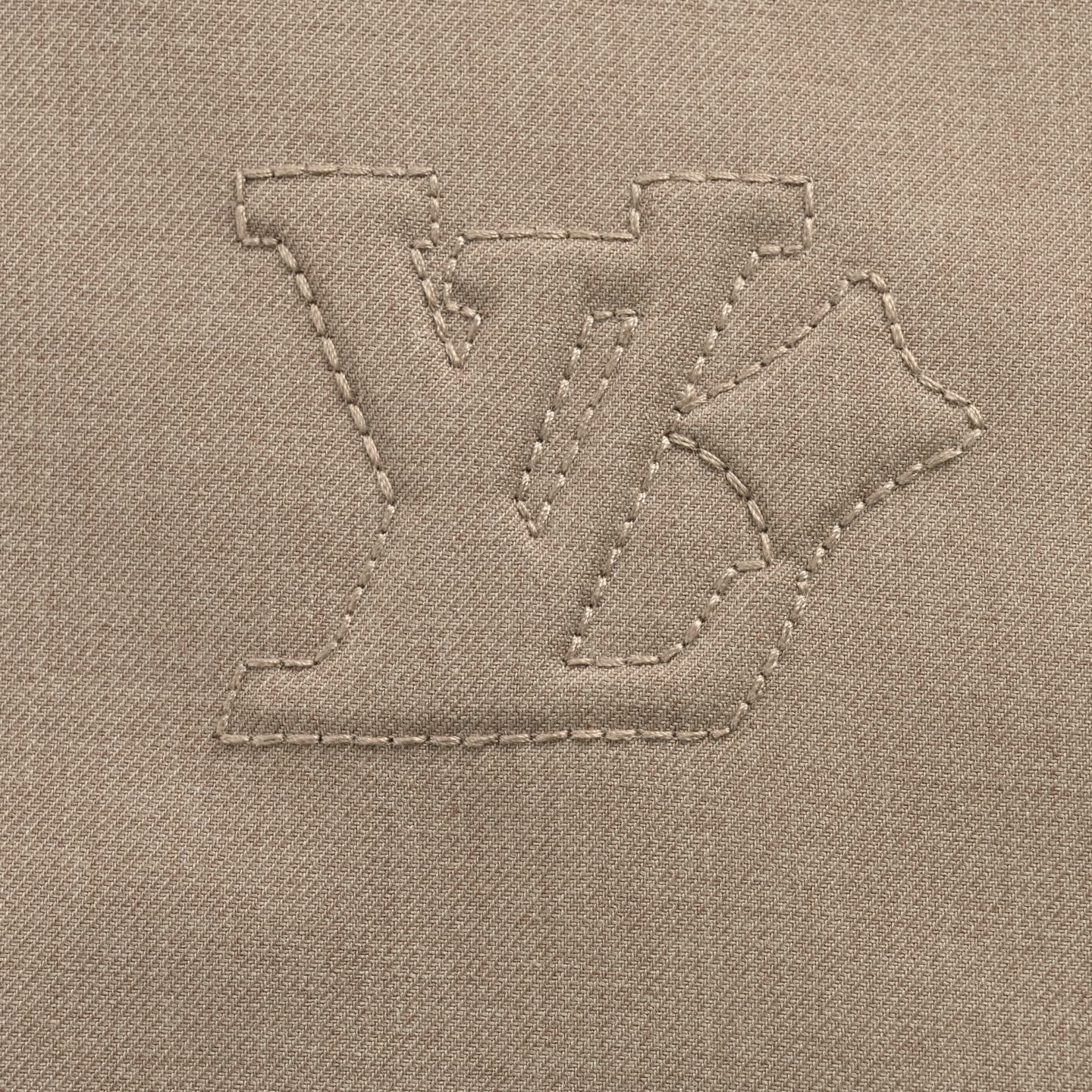 Louis Vuitton/路易威登 25Fw 羊毛卡其翻领夹克外套