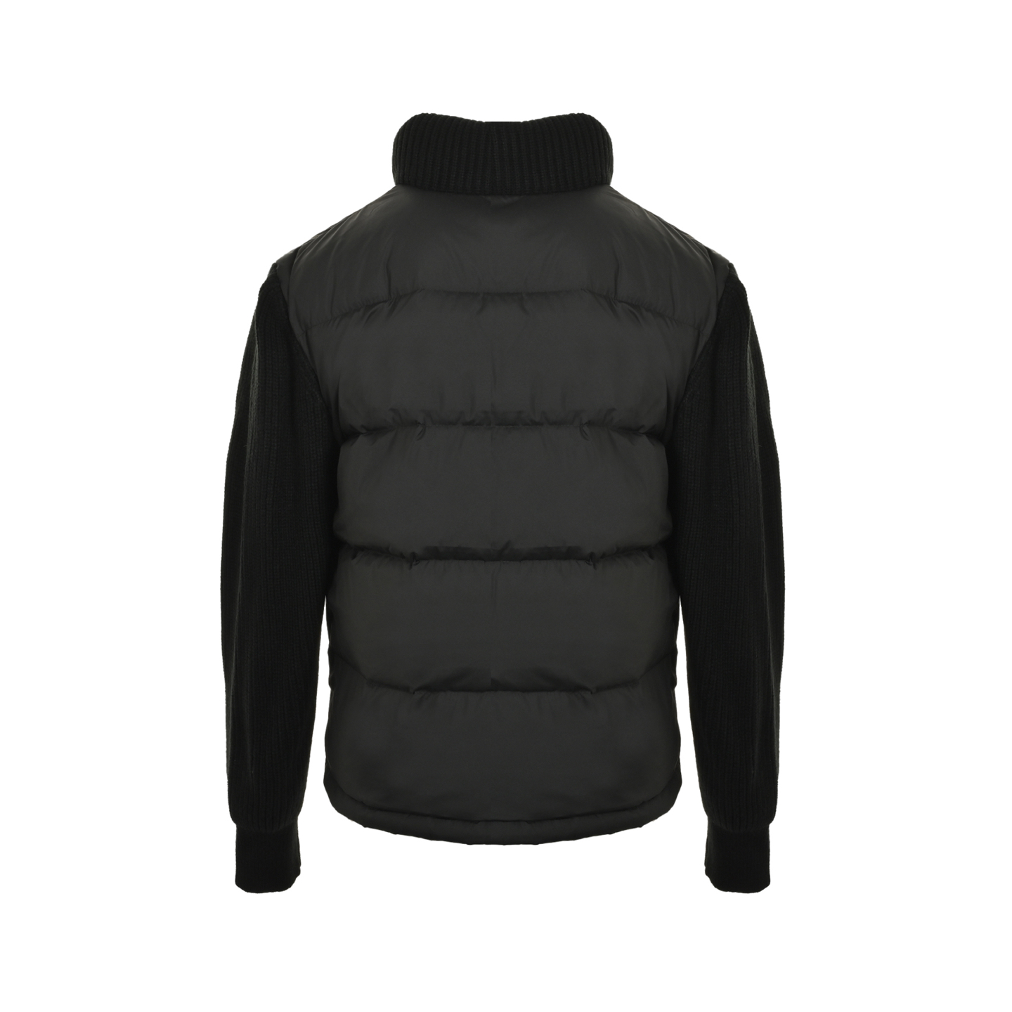 Moncler/蒙口 针织拼接立领羽绒服 秋冬新款羽绒拼接夹克