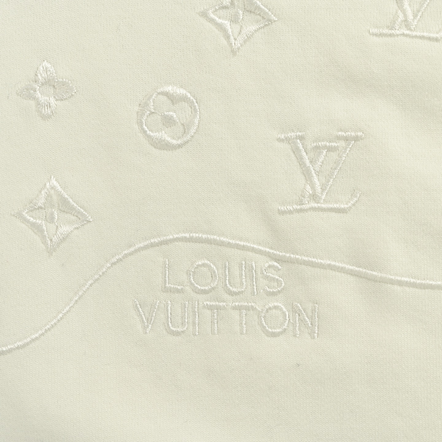 Louis Vuitton 路易威登 25Fw 老花刺绣半身拼接连帽卫衣-Chinese UA Cheap High Quatity Brand Clothes Bags handbags Sneakers wholesale wholesaler seller from China Factory suppliers Fashion Clothing Shoes best Quality Beautiful Price Louis Vuitton 路易威登 25Fw 老花刺绣半身拼接连帽卫衣