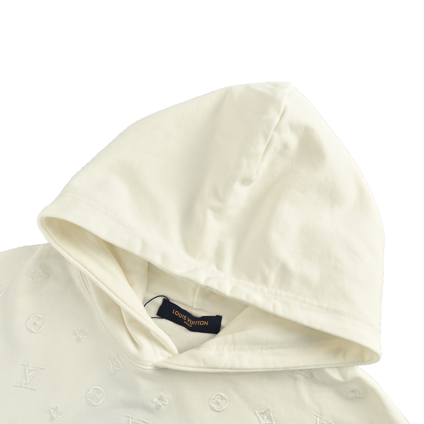 Louis Vuitton 路易威登 25Fw 老花刺绣半身拼接连帽卫衣-Chinese UA Cheap High Quatity Brand Clothes Bags handbags Sneakers wholesale wholesaler seller from China Factory suppliers Fashion Clothing Shoes best Quality Beautiful Price Louis Vuitton 路易威登 25Fw 老花刺绣半身拼接连帽卫衣