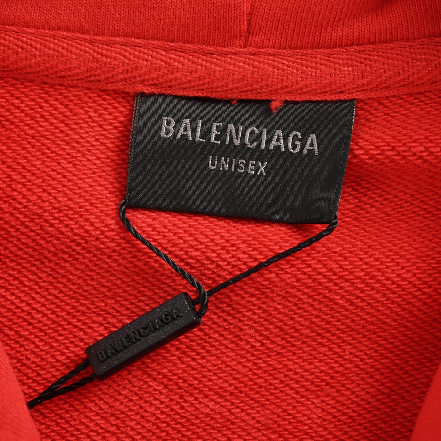 Balenciaga/巴黎世家 25Fw 美纹纸胶带拉链连帽外套