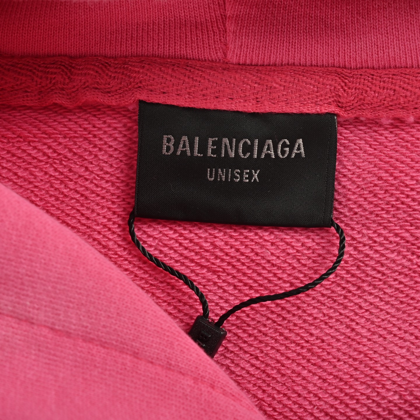 Balenciaga/巴黎世家 重工扎染可乐刺绣炒雪花拉链连帽外套