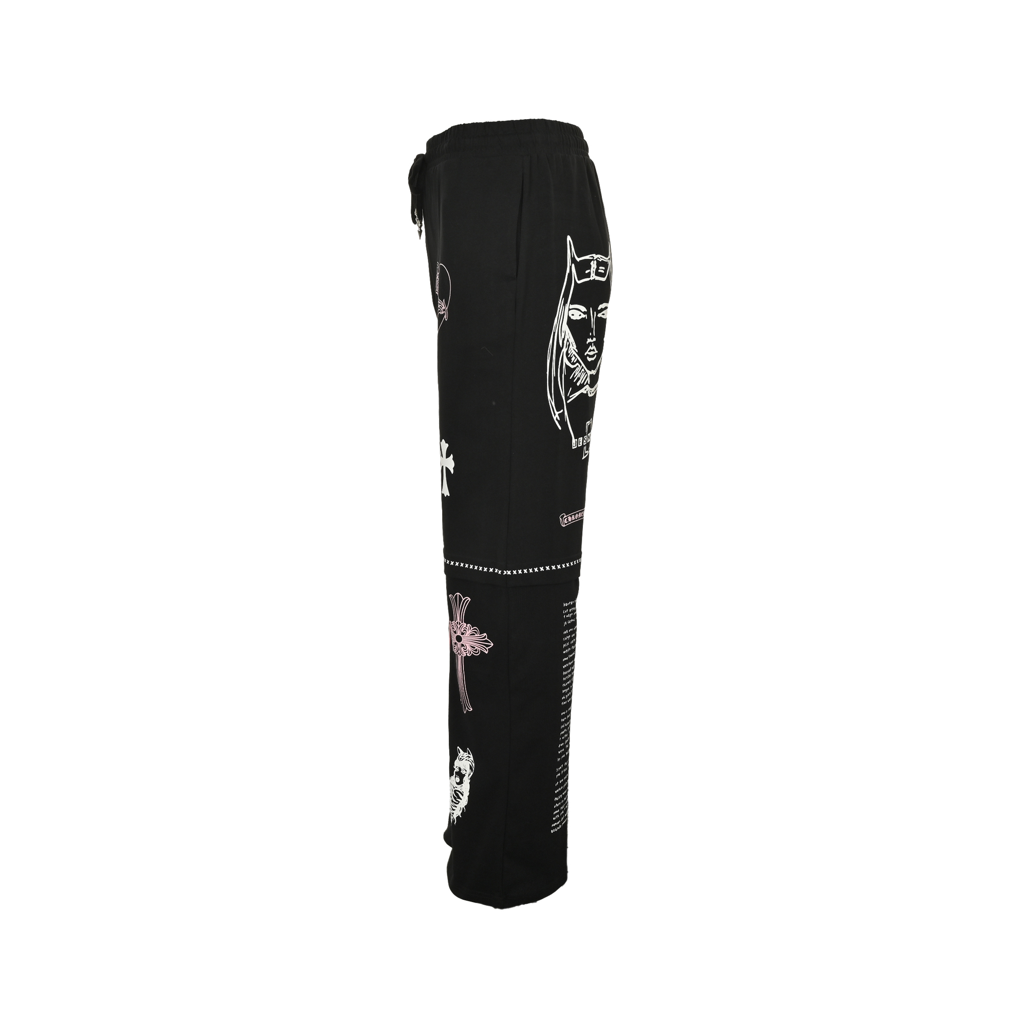Chrome Hearts/克罗心DeadlyDoll漫画长裤-High Quatity Cheap Brand wholesale wholesaler seller Clothes Bags handbags Sneakers Top Fashion Clothing Shoes from China Factory Chinese suppliers best Quality Beautiful Price Chrome Hearts/克罗心DeadlyDoll漫画长裤