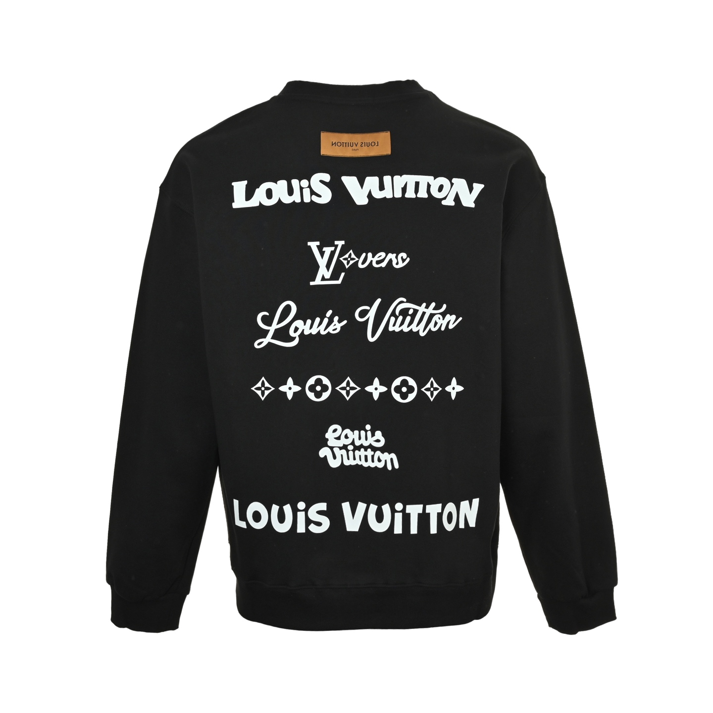 Louis Vuitton/路易威登 25Fw 硅胶圆标圆领卫衣-High Quatity Cheap Brand wholesale wholesaler seller Clothes Bags handbags Sneakers Top Fashion Clothing Shoes from China Factory Chinese suppliers best Quality Beautiful Price Louis Vuitton/路易威登 25Fw 硅胶圆标圆领卫衣