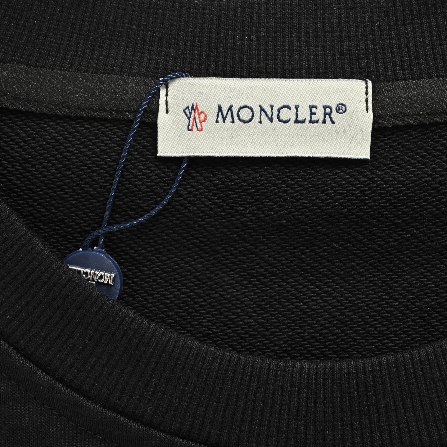 Moncler/蒙口 25Fw 双标logo圆领卫衣-High Quatity Cheap Brand wholesale wholesaler seller Clothes Bags handbags Sneakers Top Fashion Clothing Shoes from China Factory Chinese suppliers best Quality Beautiful Price Moncler/蒙口 25Fw 双标logo圆领卫衣