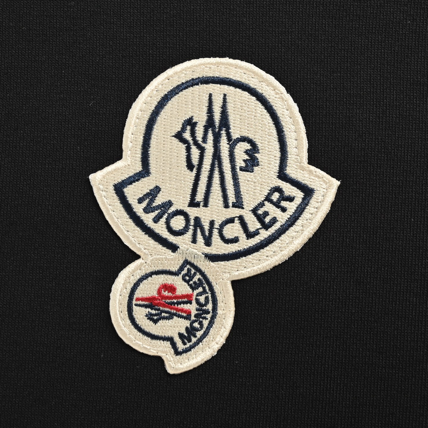 Moncler/蒙口 25Fw 双标logo圆领卫衣-High Quatity Cheap Brand wholesale wholesaler seller Clothes Bags handbags Sneakers Top Fashion Clothing Shoes from China Factory Chinese suppliers best Quality Beautiful Price Moncler/蒙口 25Fw 双标logo圆领卫衣