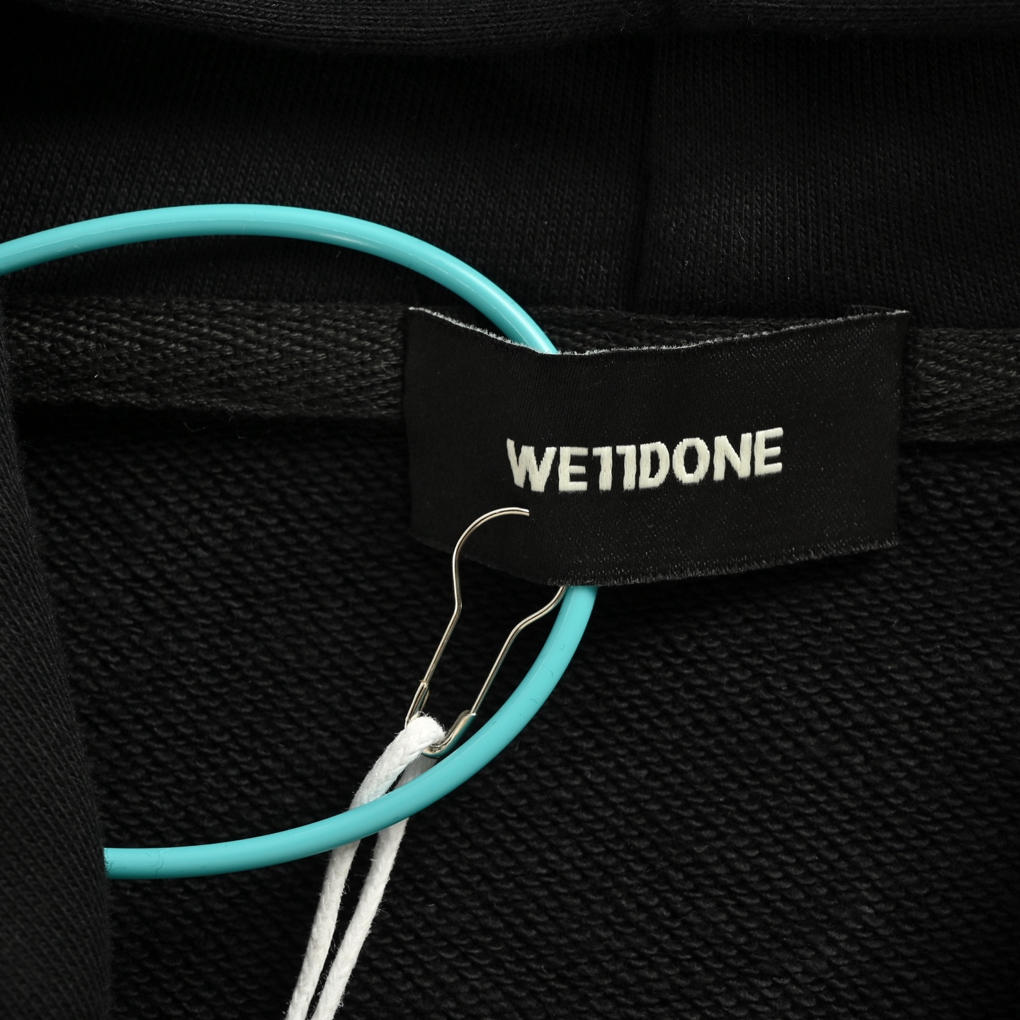We11 Done 25Fw 后背珍珠烫钻拉链连帽外套-High Quatity Cheap Brand wholesale wholesaler seller Clothes Bags handbags Sneakers Top Fashion Clothing Shoes from China Factory Chinese suppliers best Quality Beautiful Price We11 Done 25Fw 后背珍珠烫钻拉链连帽外套