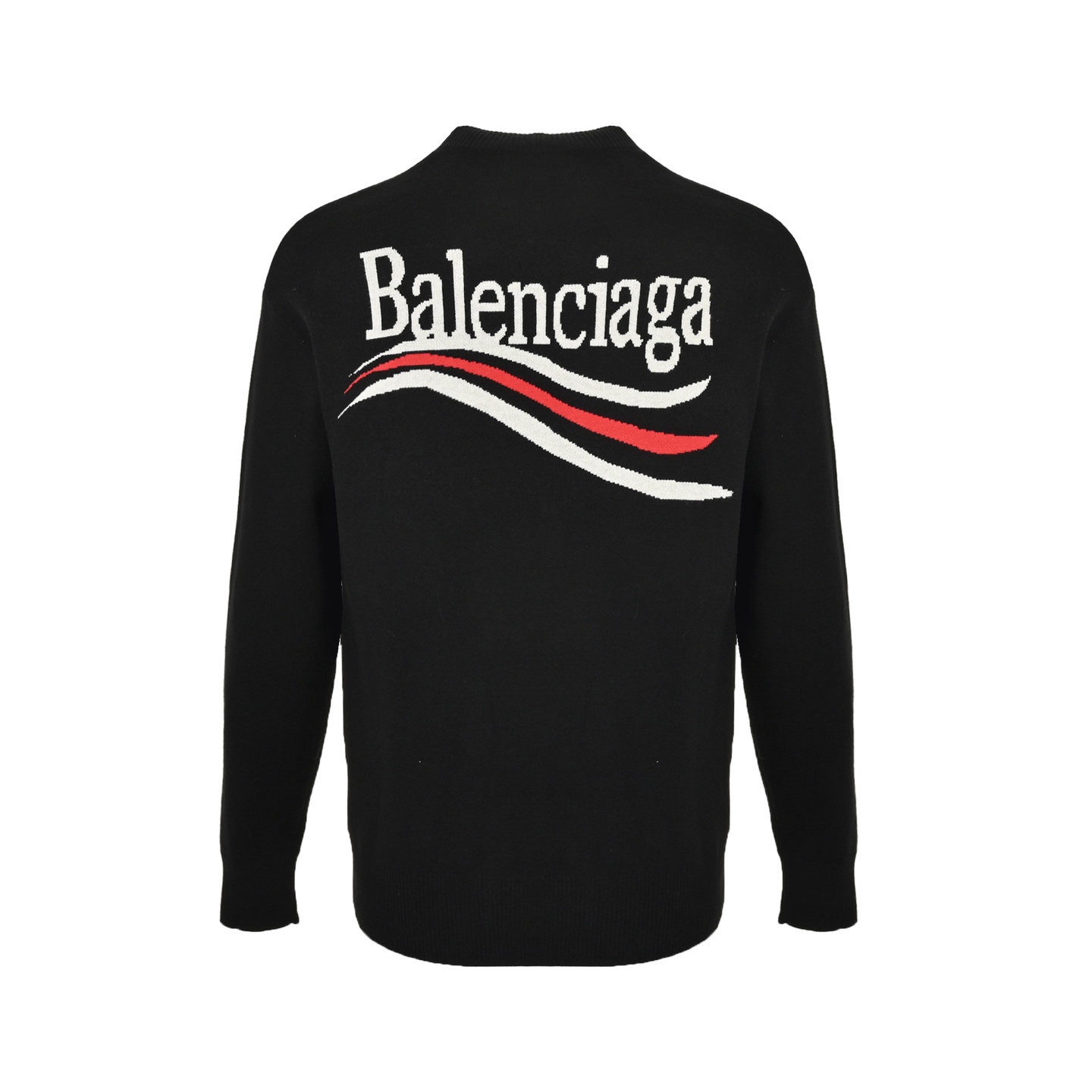 Balenciaga/巴黎世家 可乐提花圆领毛衣 整衣500克重磅