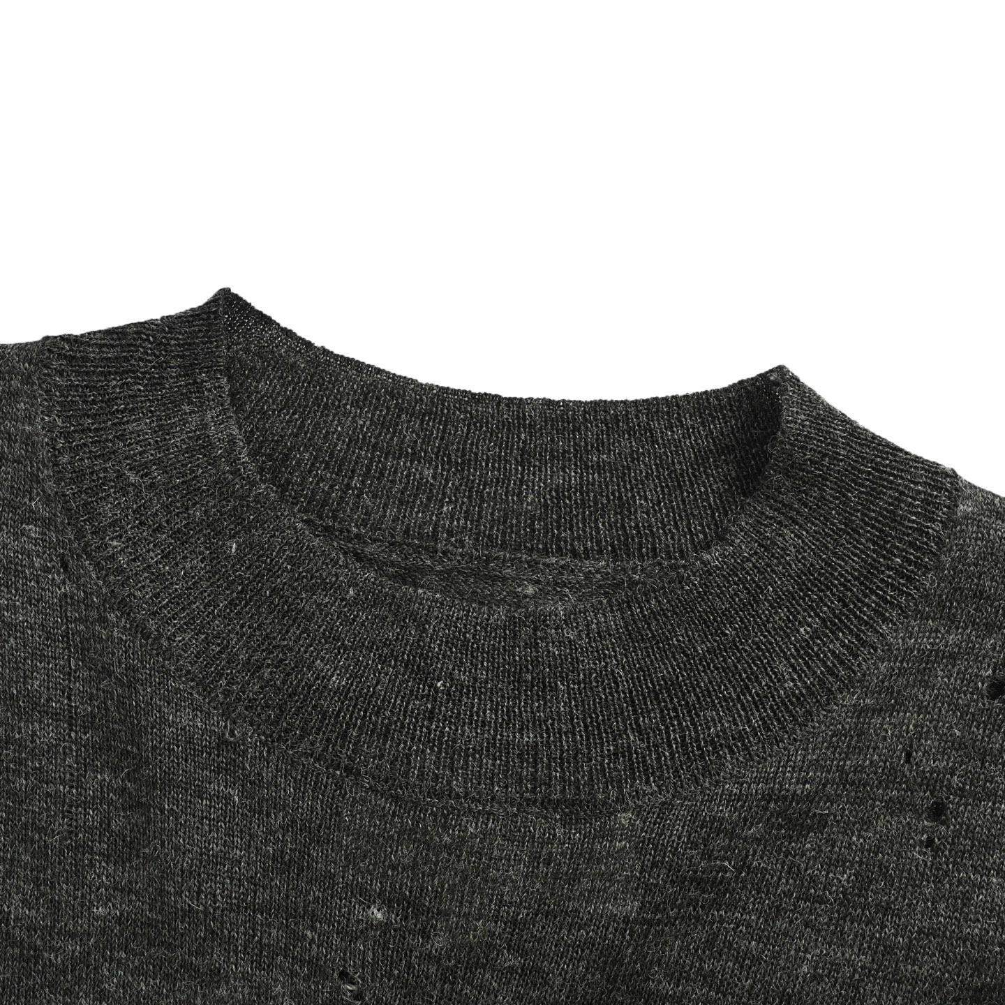 Maison Margiela/马吉拉 25Fw 破坏数字6圆领毛衣-High Quatity Cheap Brand wholesale wholesaler seller Clothes Bags handbags Sneakers Top Fashion Clothing Shoes from China Factory Chinese suppliers best Quality Beautiful Price Maison Margiela/马吉拉 25Fw 破坏数字6圆领毛衣