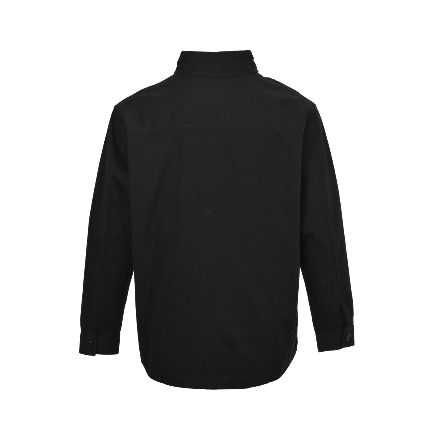 SaintLaurent/圣罗兰 口袋刺绣字母帆布衬衫外套