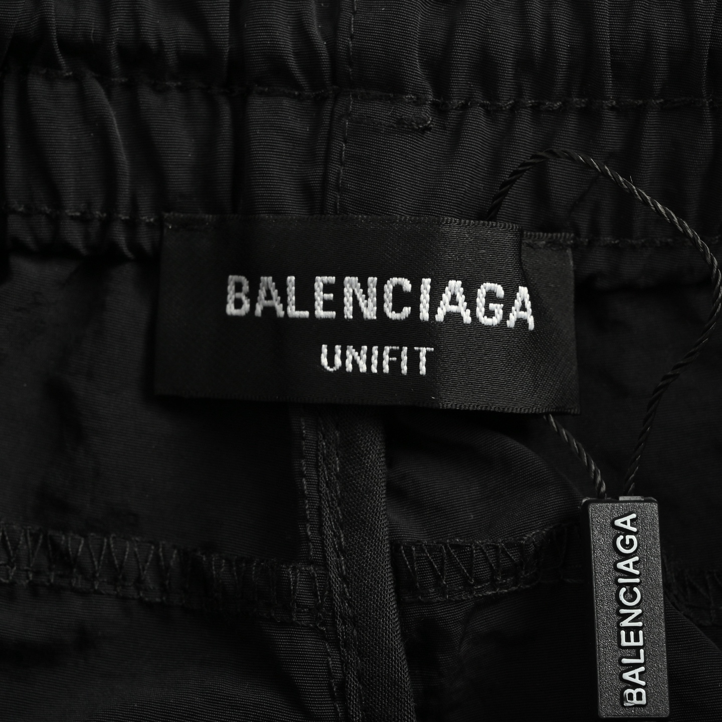 Balenciaga/巴黎世家 半字母刺绣拼接运动长裤
