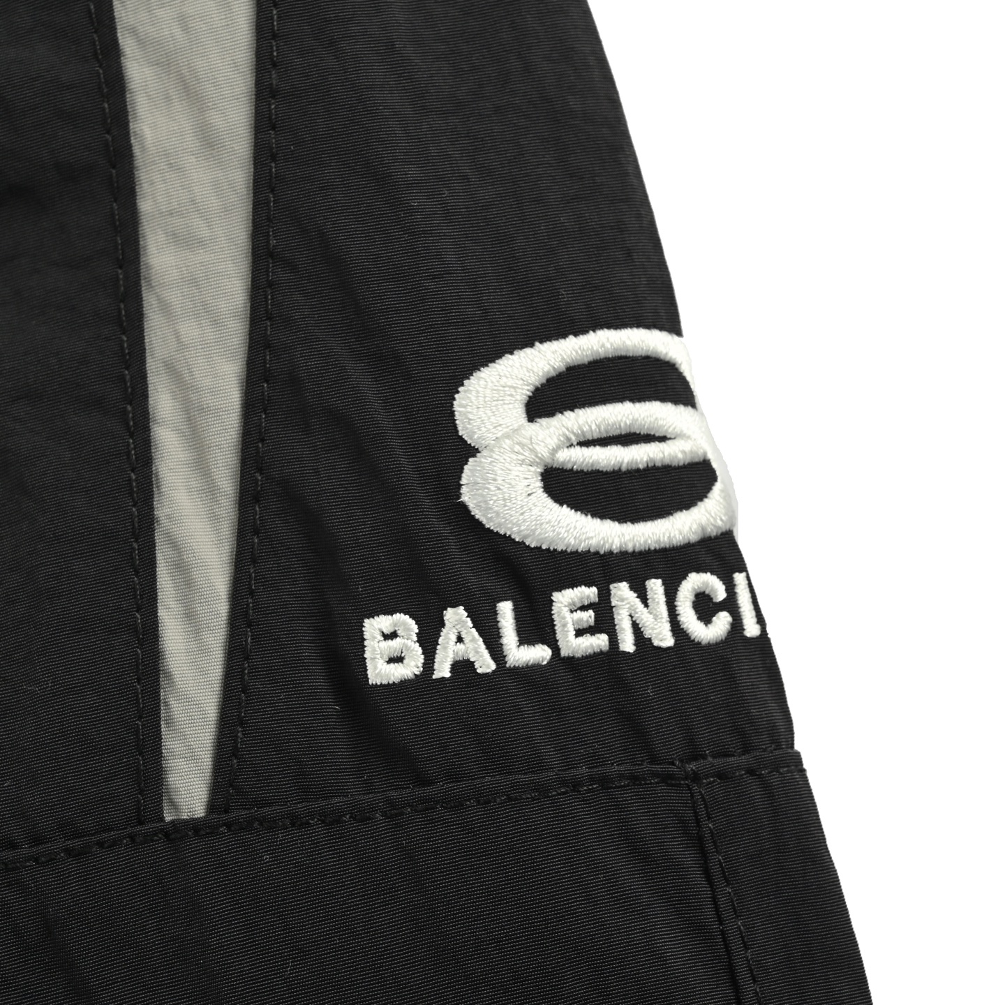 Balenciaga/巴黎世家 半字母刺绣拼接运动长裤