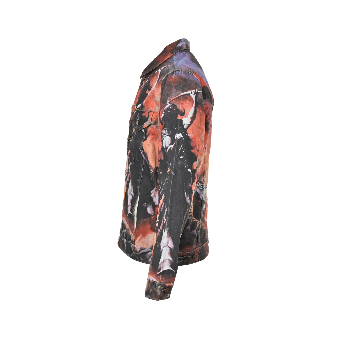 Supreme & Frank Frazetta 联名款斩蛇骑士牛仔外套-High Quatity Cheap Brand wholesale wholesaler seller Clothes Bags handbags Sneakers Top Fashion Clothing Shoes from China Factory Chinese suppliers best Quality Beautiful Price Supreme & Frank Frazetta 联名款斩蛇骑士牛仔外套