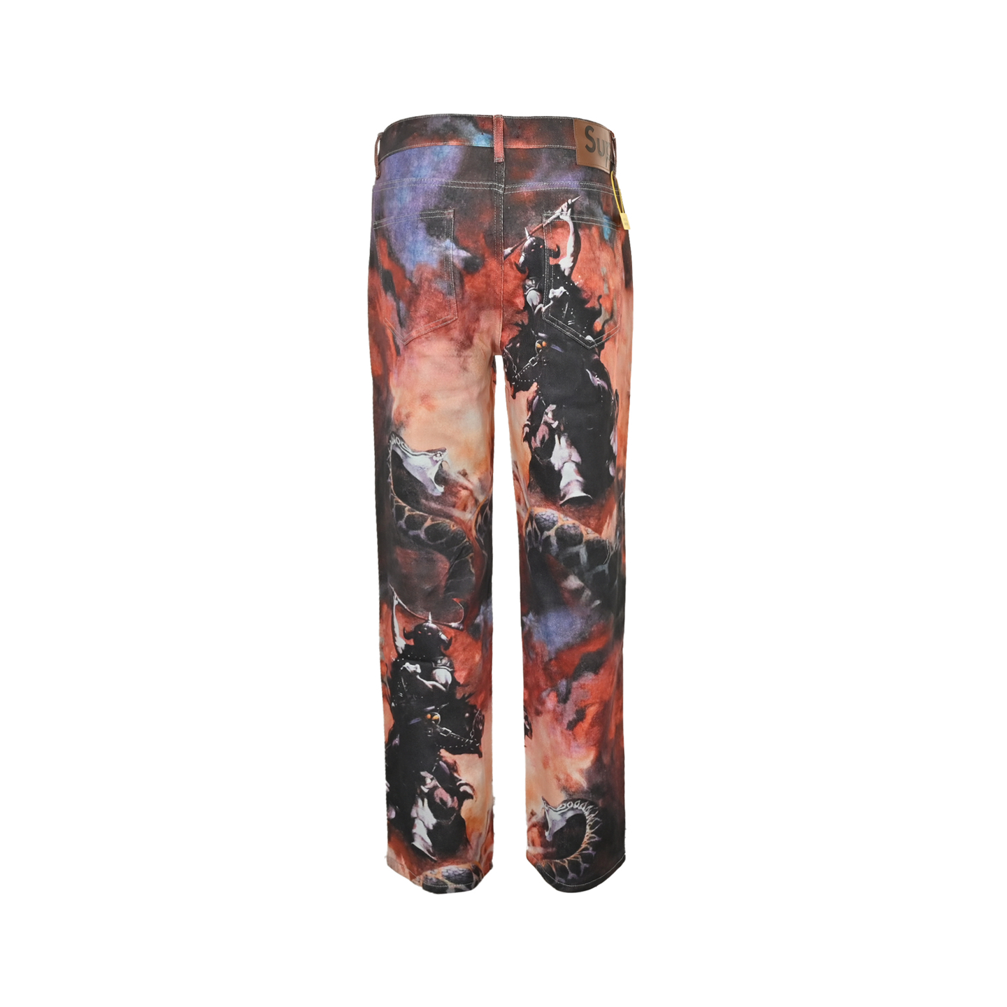 Supreme & Frank Frazetta 联名款斩蛇骑士牛仔裤-High Quatity Cheap Brand wholesale wholesaler seller Clothes Bags handbags Sneakers Top Fashion Clothing Shoes from China Factory Chinese suppliers best Quality Beautiful Price Supreme & Frank Frazetta 联名款斩蛇骑士牛仔裤