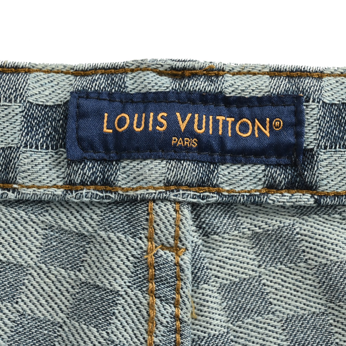 Louis Vuitton/路易威登 25Fw 棋盘格牛仔裤-High Quatity Cheap Brand wholesale wholesaler seller Clothes Bags handbags Sneakers Top Fashion Clothing Shoes from China Factory Chinese suppliers best Quality Beautiful Price Louis Vuitton/路易威登 25Fw 棋盘格牛仔裤