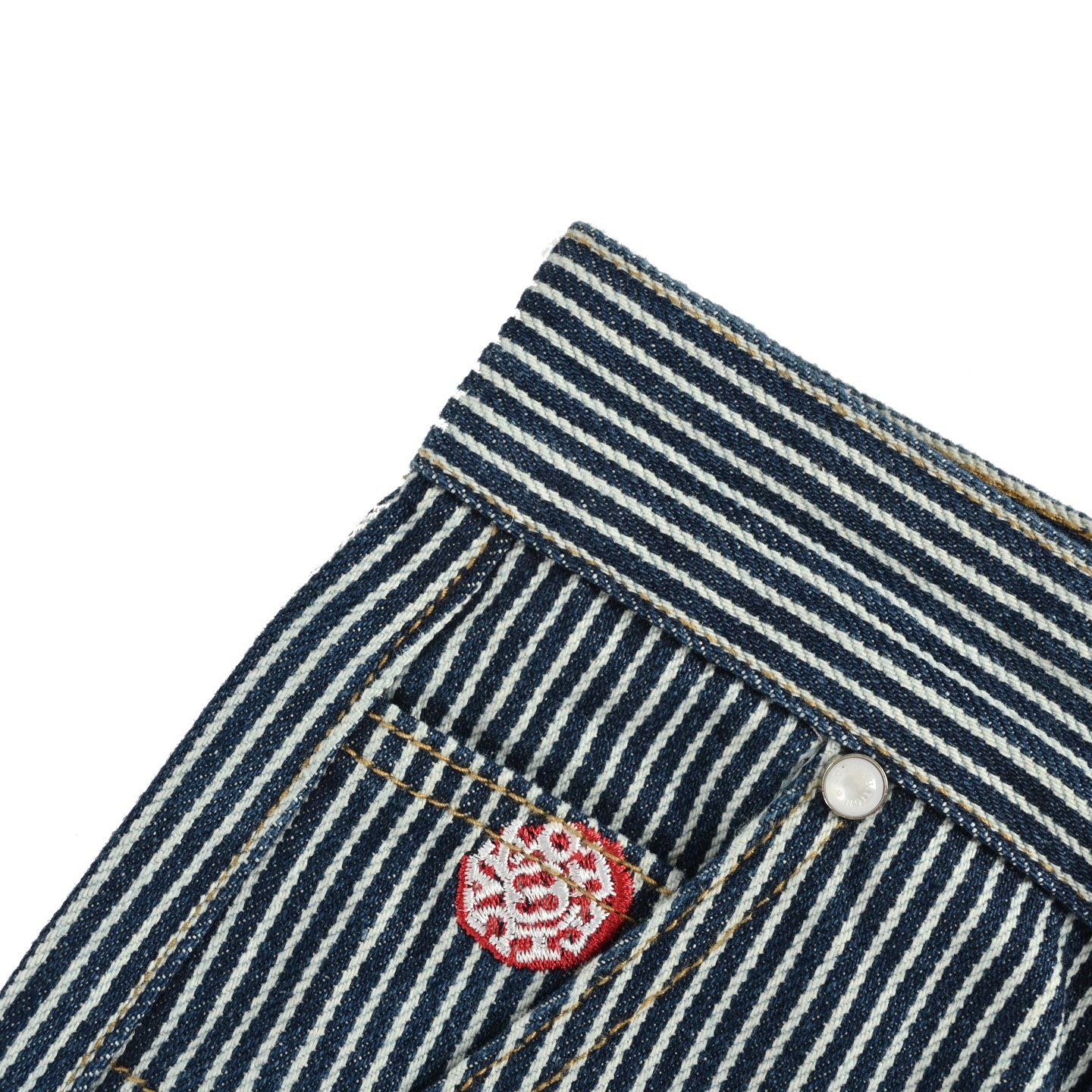 Louis Vuitton/路易威登 樱花刺绣竖条纹牛仔套装牛仔裤-High Quatity Cheap Brand wholesale wholesaler seller Clothes Bags handbags Sneakers Top Fashion Clothing Shoes from China Factory Chinese suppliers best Quality Beautiful Price Louis Vuitton/路易威登 樱花刺绣竖条纹牛仔套装牛仔裤