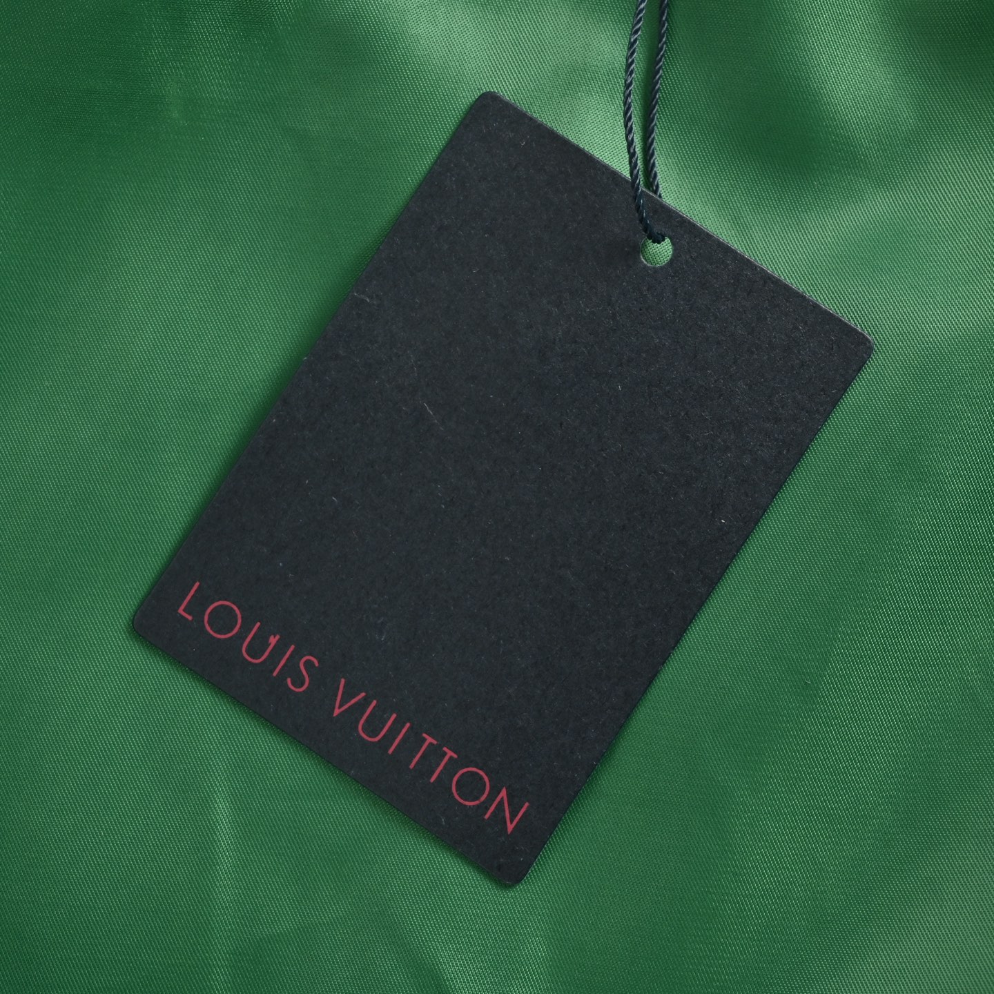 Louis Vuitton/路易威登 25Fw 老花压花绿色毛呢棒球服外套