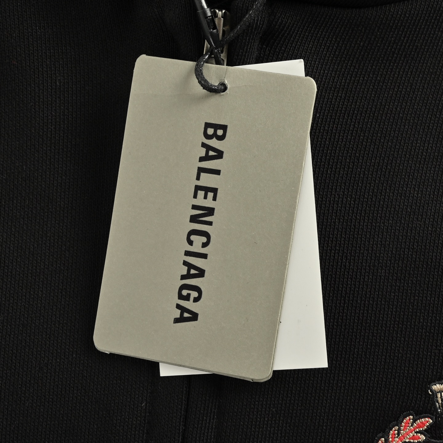 Balenciaga/巴黎世家 25Fw 曼联徽标刺绣拉链连帽外套